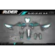 Kit adesivos Motocross KTM SX SXF EXC | Shadow Edition | Grey teal - TODOS OS MODELOS KITS ADESIVOS KTM