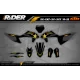 Kit adesivos Motocross PERSO ROCKSTAR DARKNIGHT - KIT ADESIVOS MOTOCROSS ENDURO