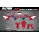 graphics kit Motocross HONDA MX TEST REDRED - MOTOCROSS ENDURO GRAPHICS