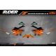 Stickerset motor KTM 1090 / 1190 Adventure & 1290 / 1390 Super Adventure | Davom - STICKERSET KTM SUPER ADVENTURE
