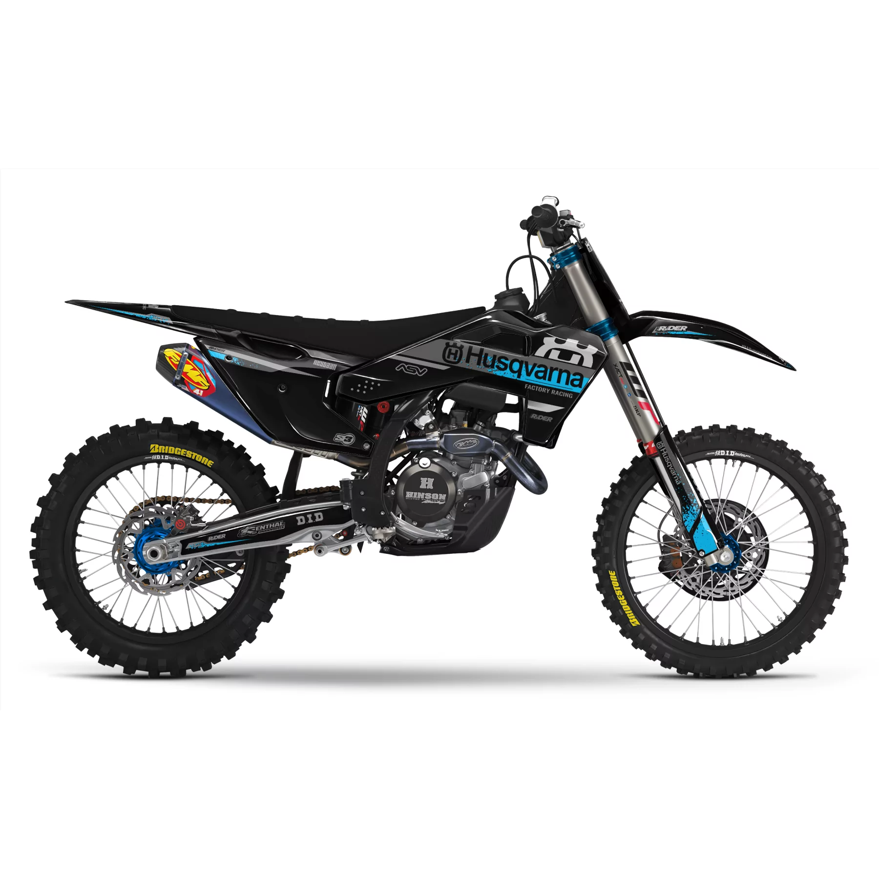 STICKERSET MOTOCROSS HUSQVARNA | Desertmartin