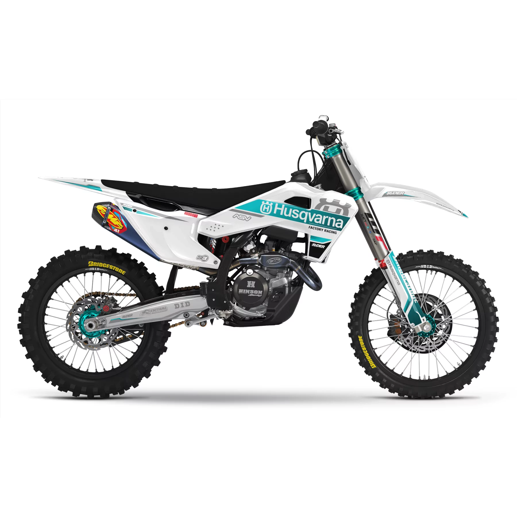STICKERSET MOTOCROSS HUSQVARNA | Castelnau-de-lévis