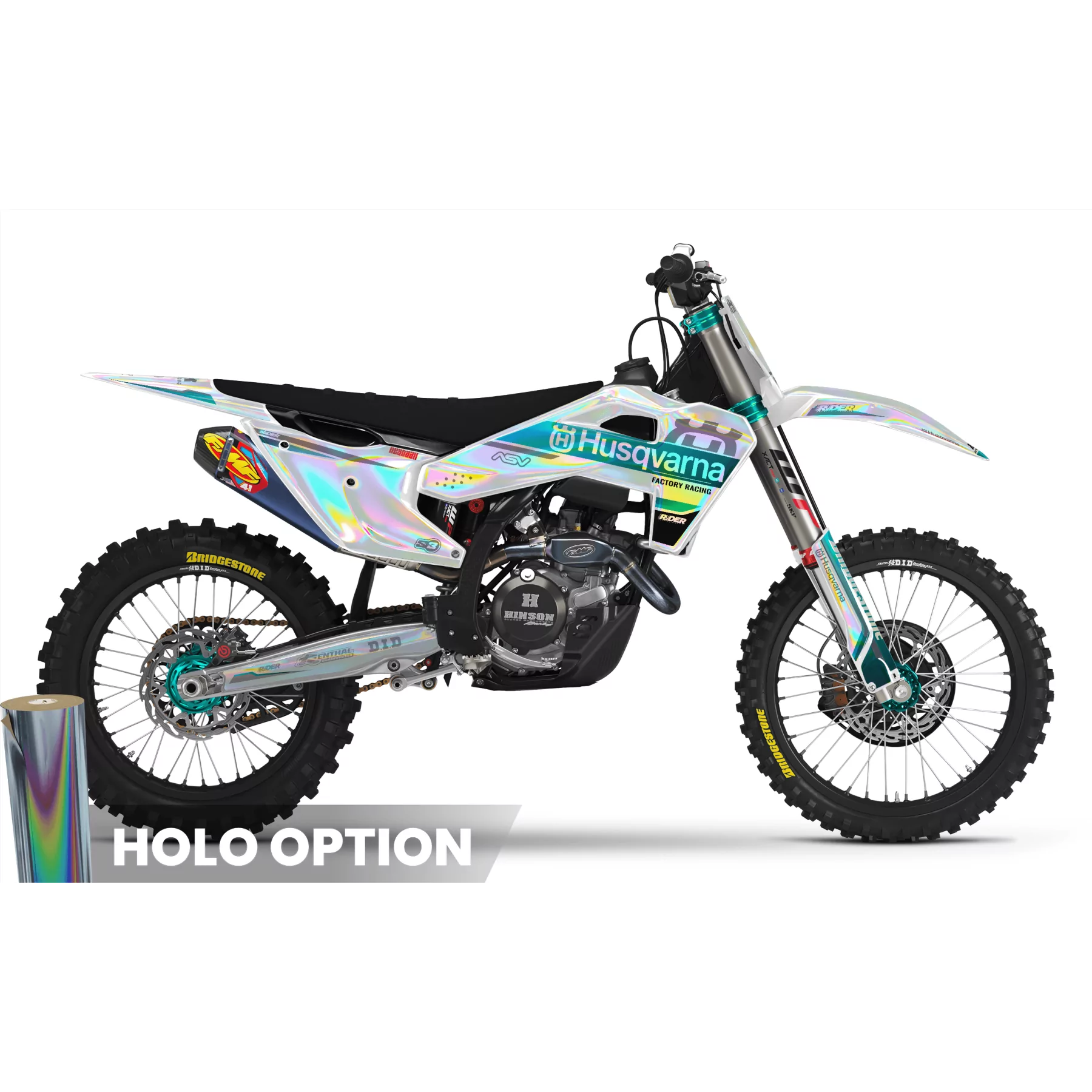 STICKERSET MOTOCROSS HUSQVARNA | Castelnau-de-lévis