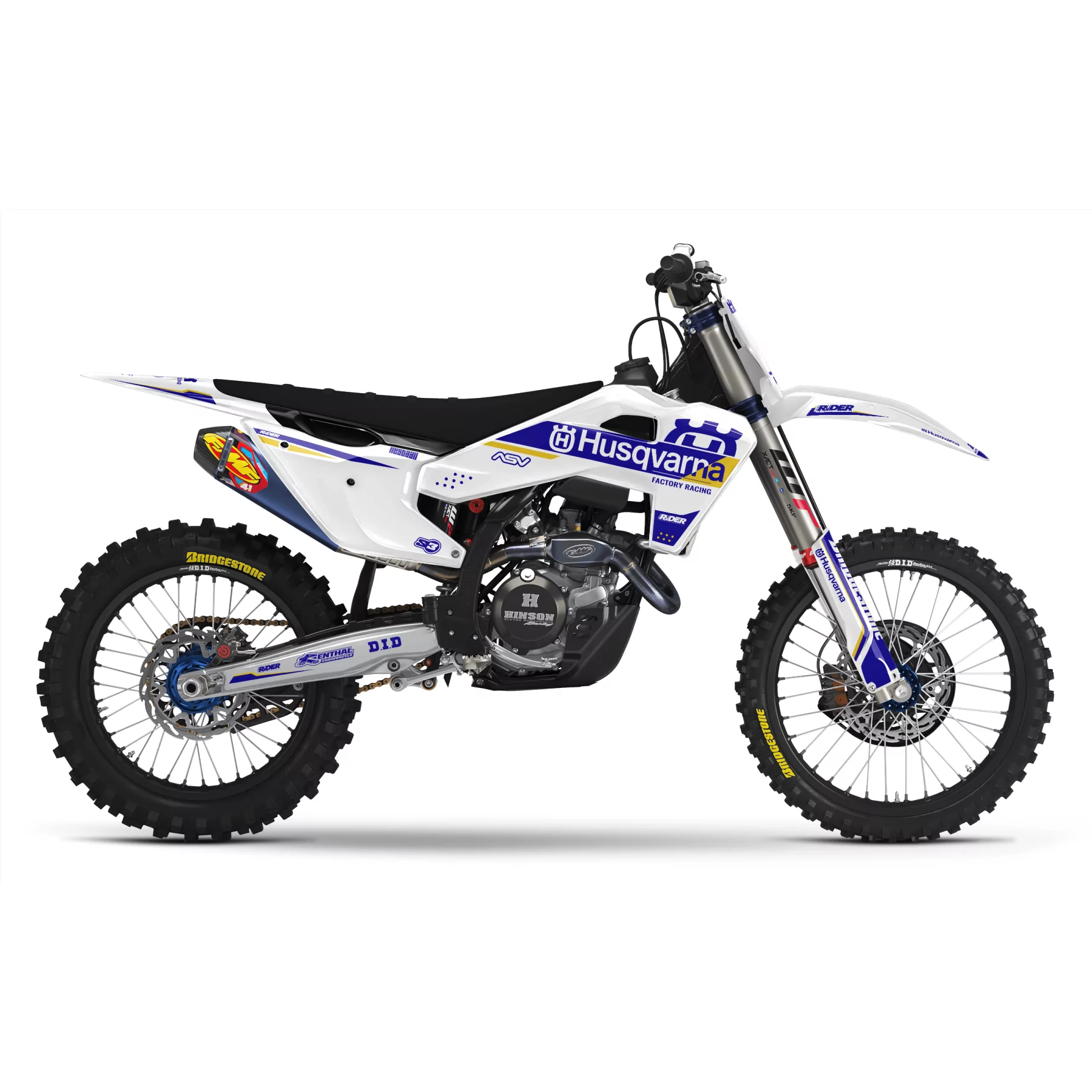 STICKERSET MOTOCROSS HUSQVARNA | Ernée