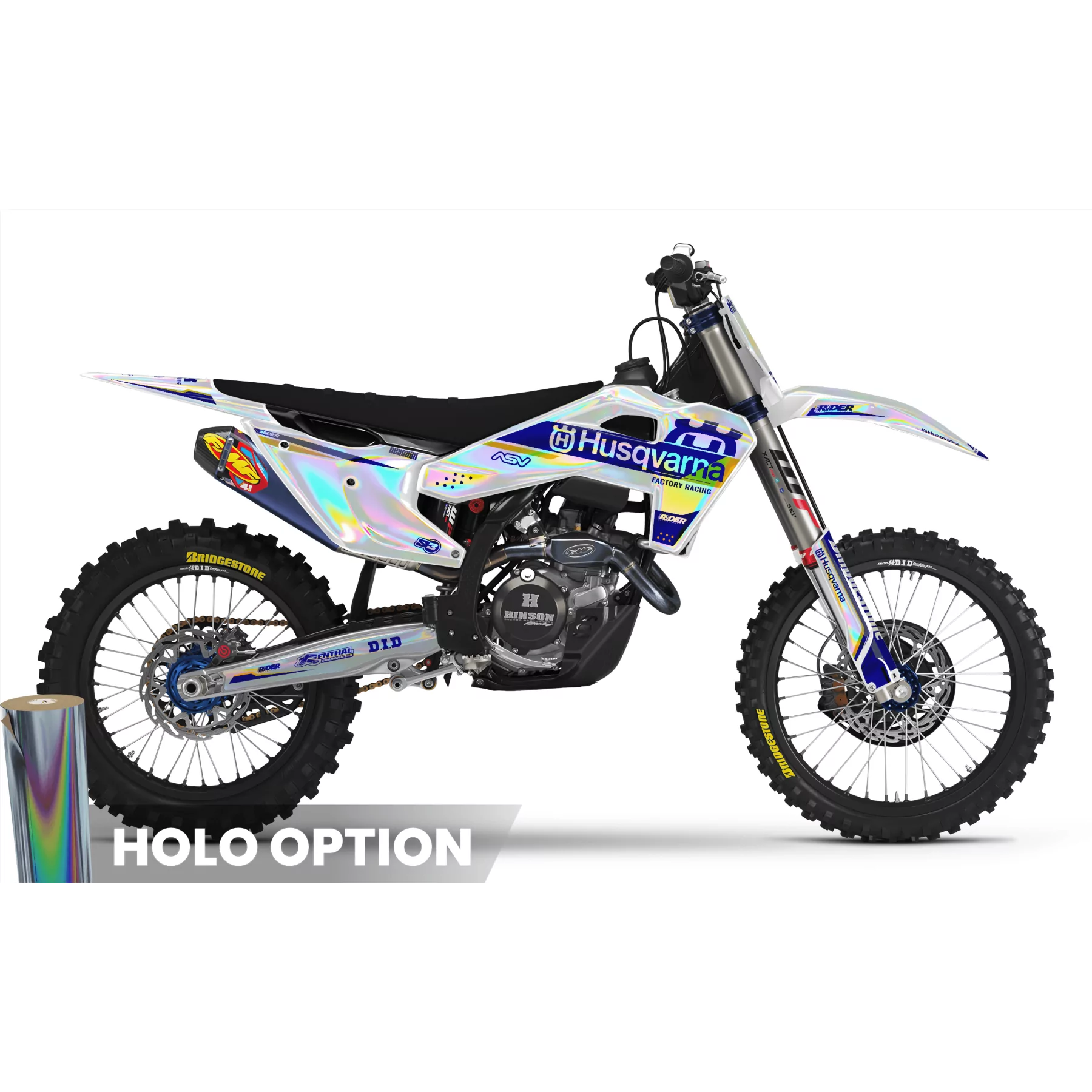 STICKERSET MOTOCROSS HUSQVARNA | Ernée