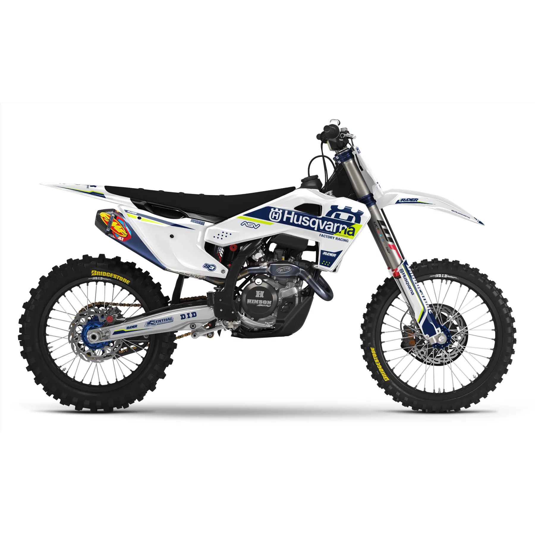 STICKERSET MOTOCROSS HUSQVARNA | Saint-jean-d'angély