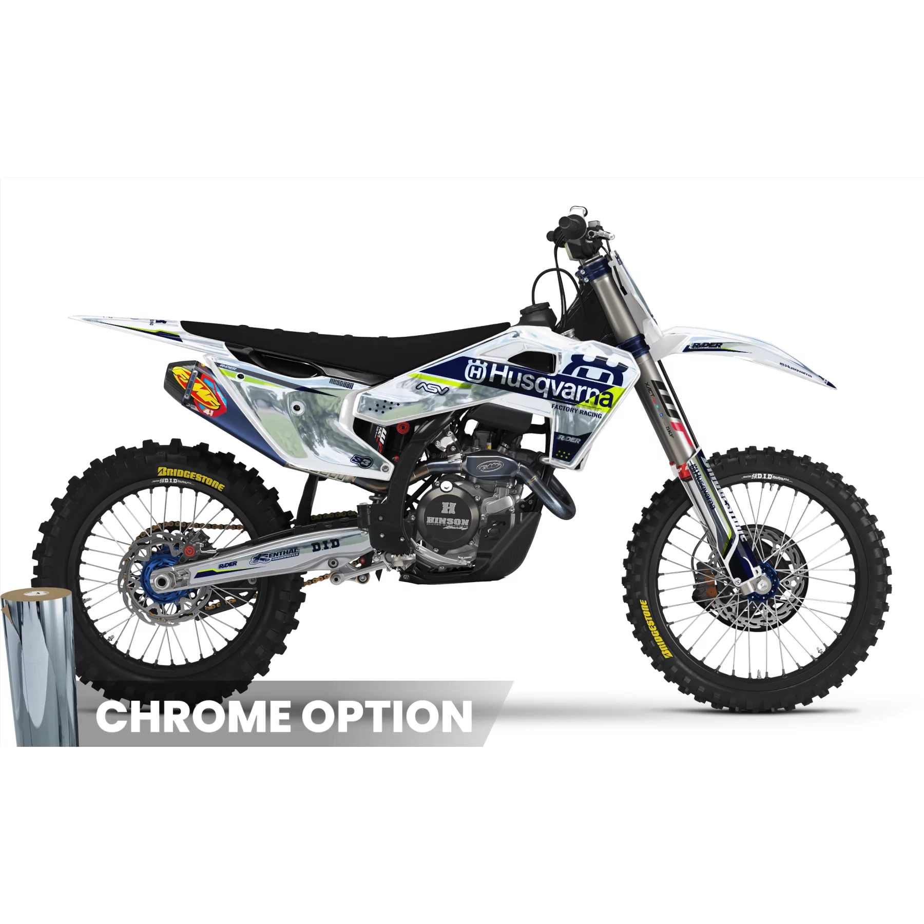 STICKERSET MOTOCROSS HUSQVARNA | Saint-jean-d'angély