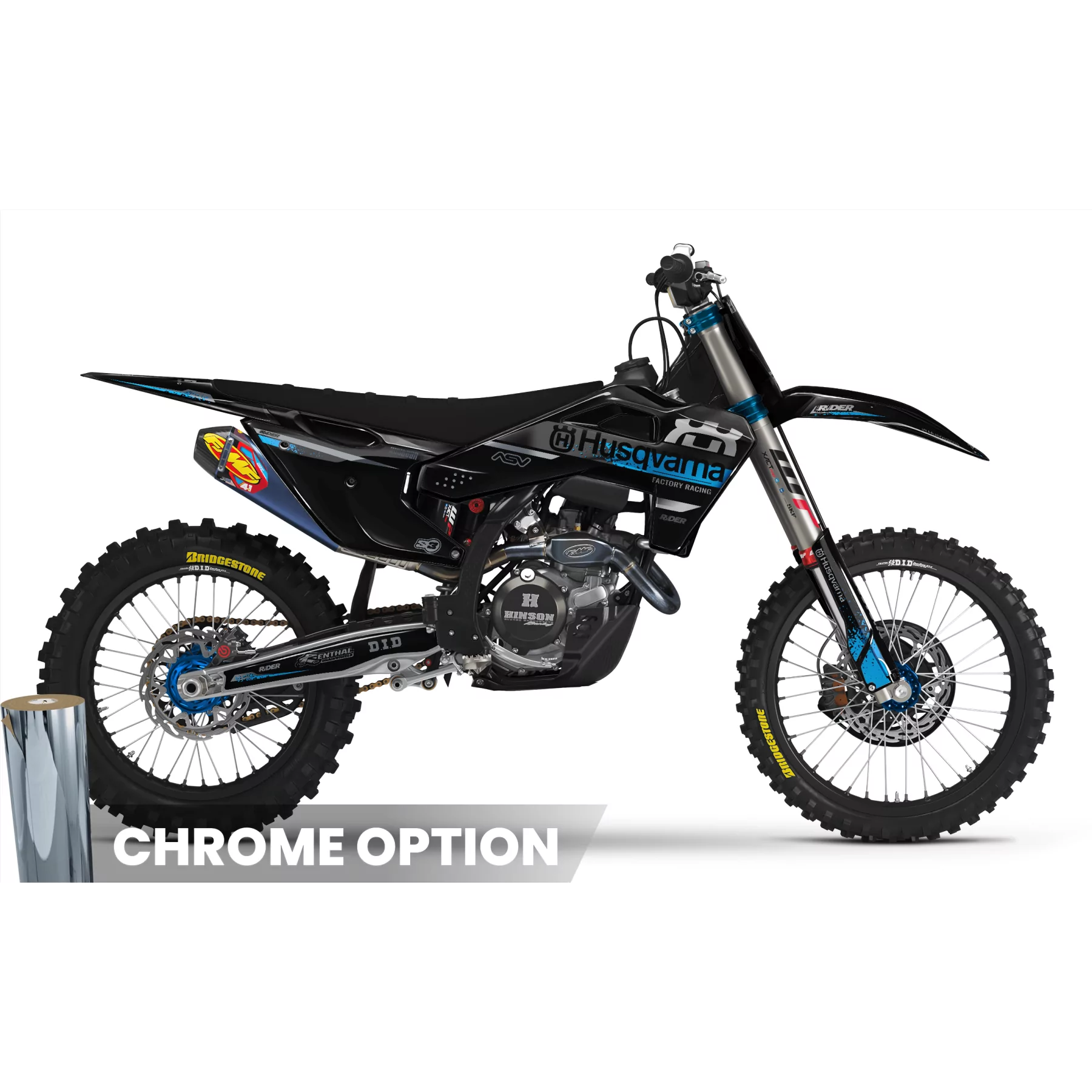 STICKERSET MOTOCROSS HUSQVARNA | Desertmartin