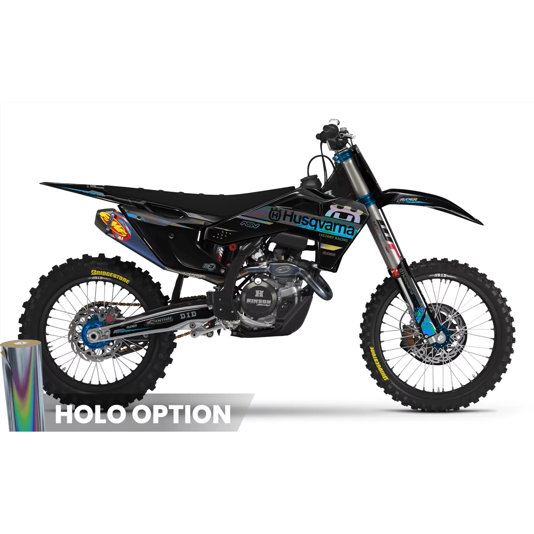 STICKERSET MOTOCROSS HUSQVARNA | Desertmartin