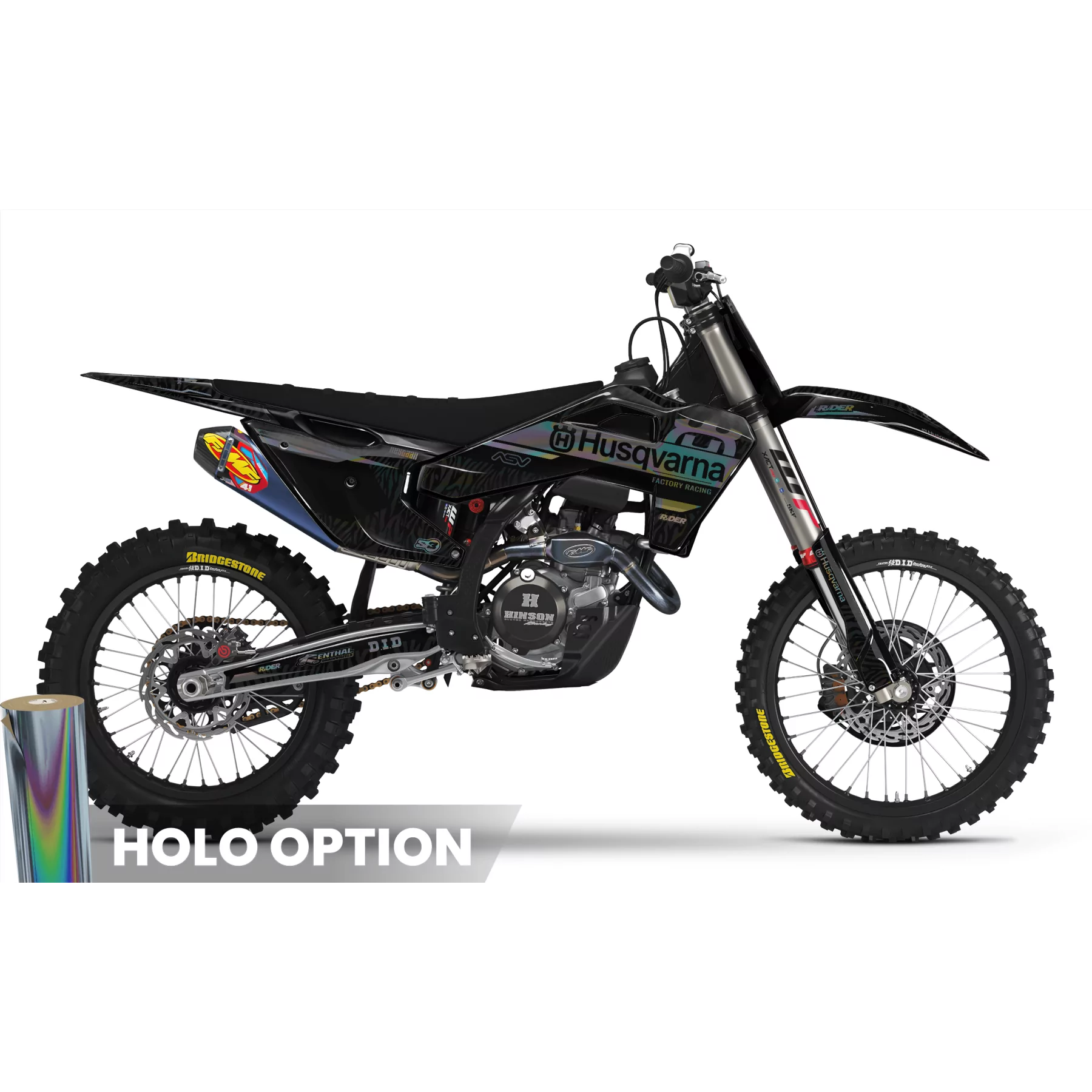 STICKERSET MOTOCROSS HUSQVARNA | Valence