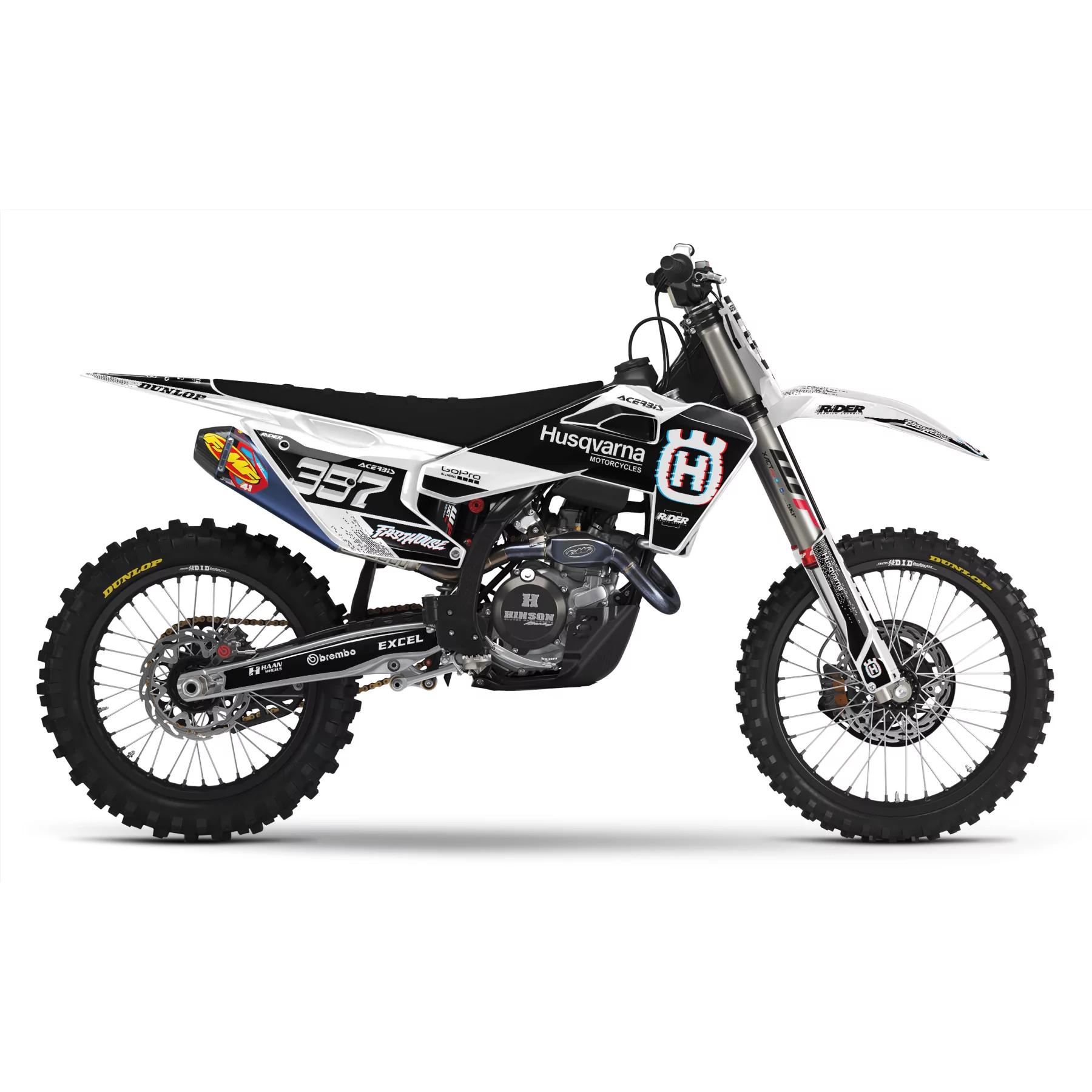 DEKOR MOTOCROSS HUSQVARNA | Plomion