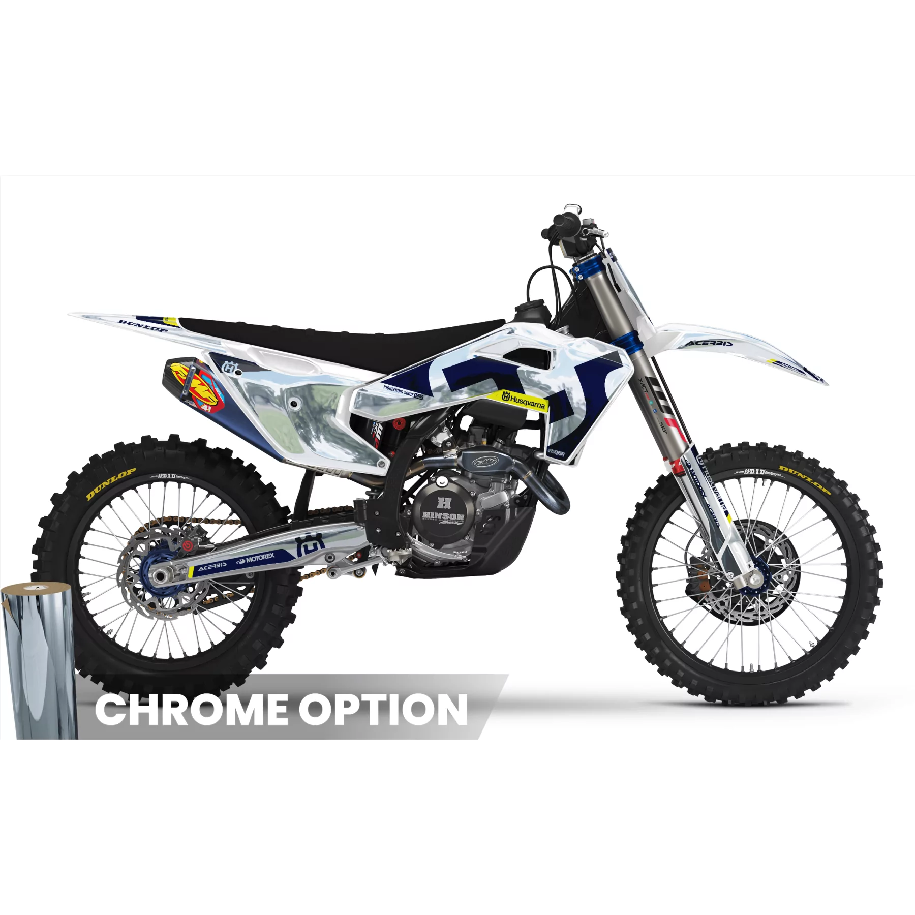 KIT ADHESIVOS MOTOCROSS HUSQVARNA | Millville