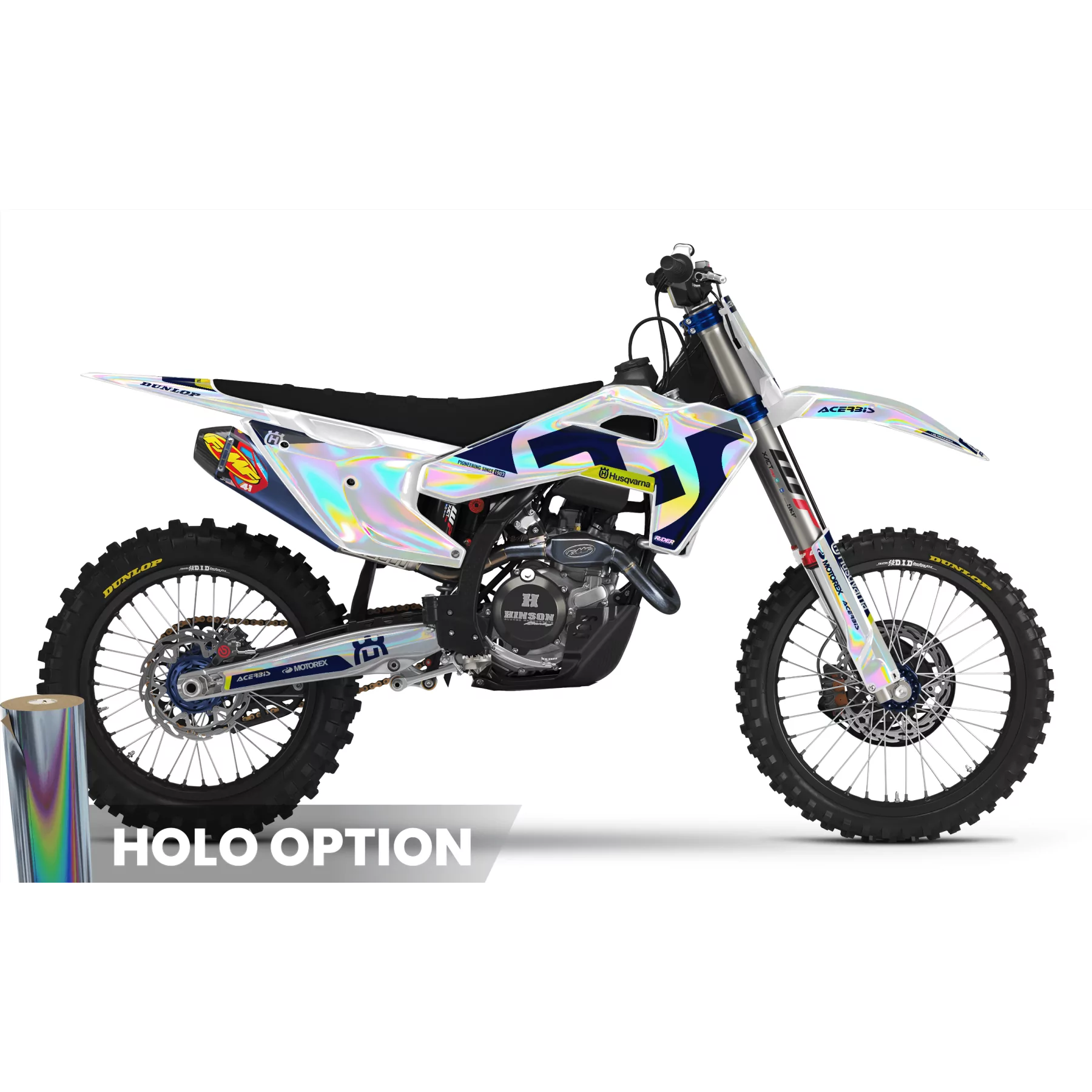 KIT ADHESIVOS MOTOCROSS HUSQVARNA | Millville