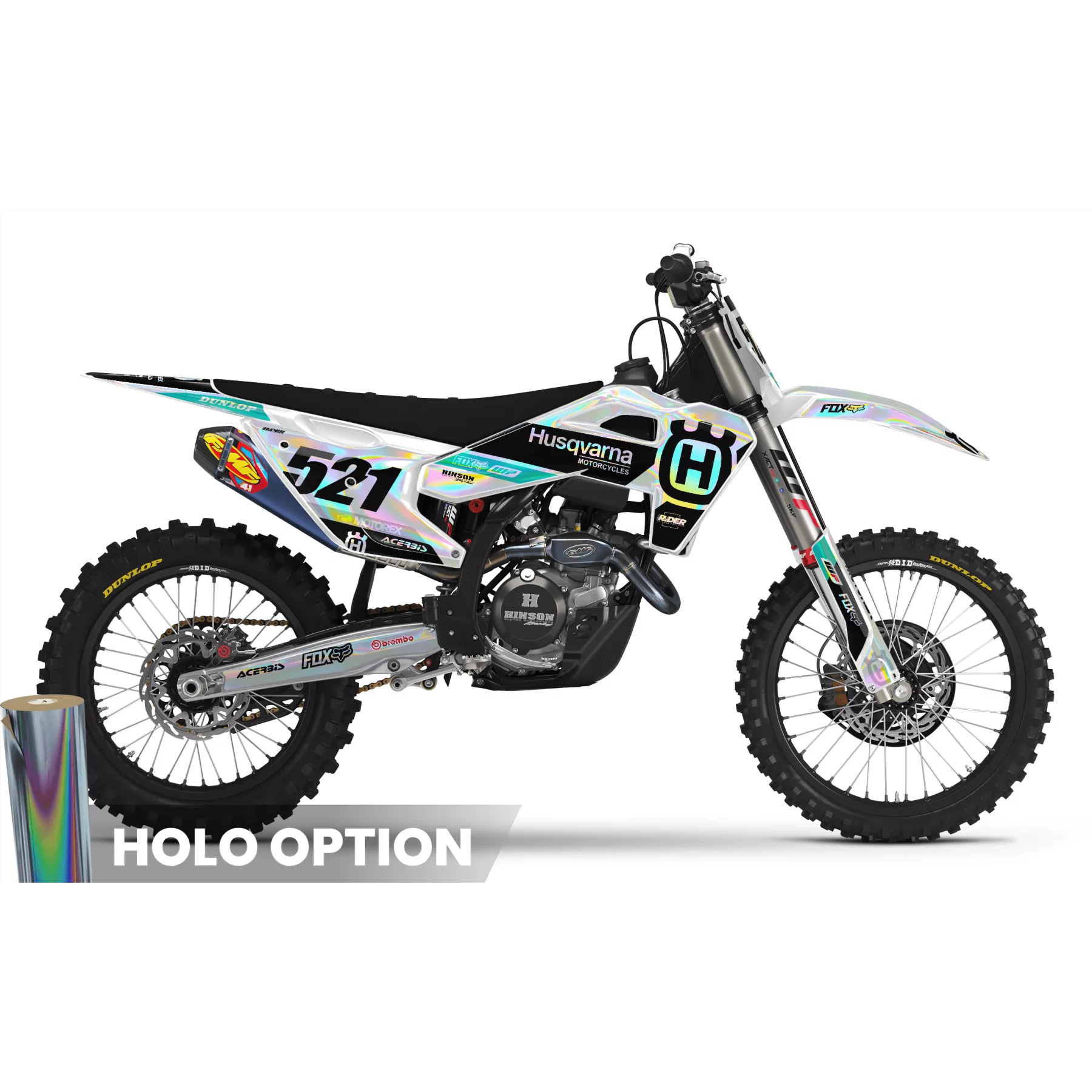 KIT ADHESIVOS MOTOCROSS HUSQVARNA | Romagné