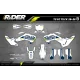 STICKERSET MOTOCROSS HUSQVARNA | Saint-jean-d'angély