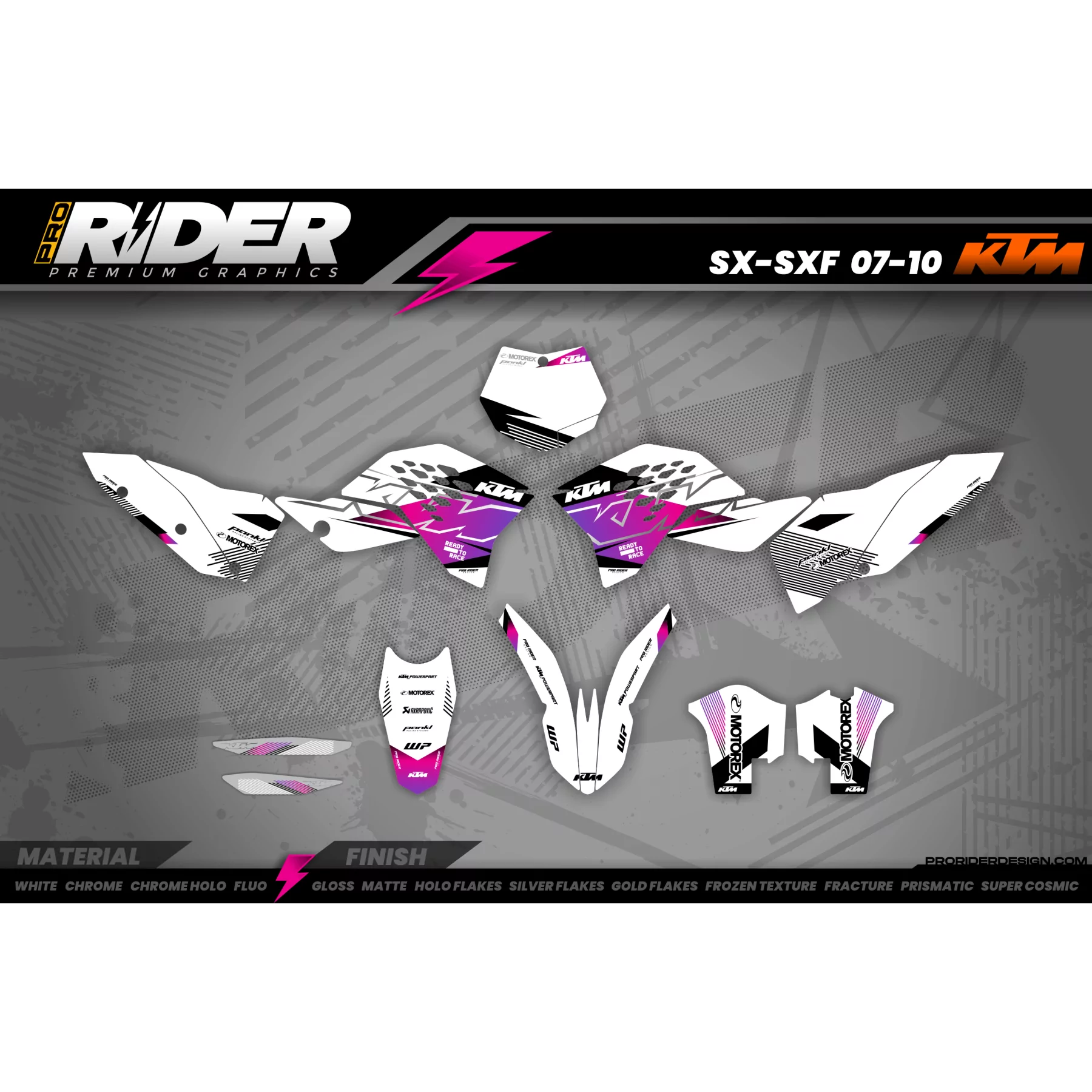GRAFICHE MOTOCROSS KTM | Lumax  - grafiche MOTO KTM