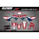 STICKERSET MOTOCROSS HONDA CRASH - STICKERSET MOTOR HONDA
