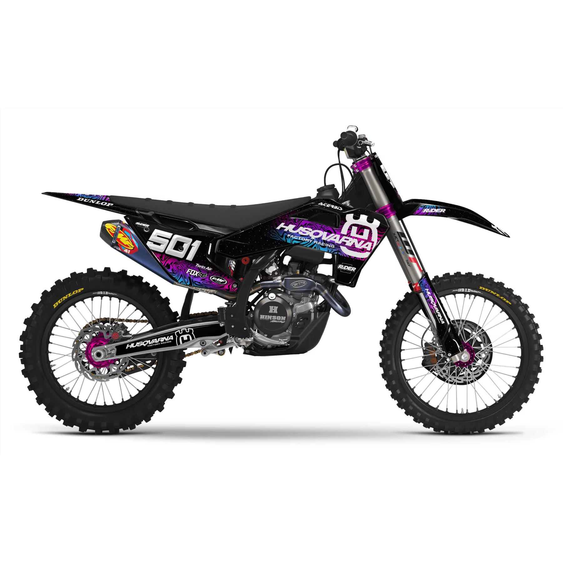 STICKERSET MOTOCROSS HUSQVARNA | Stardust
