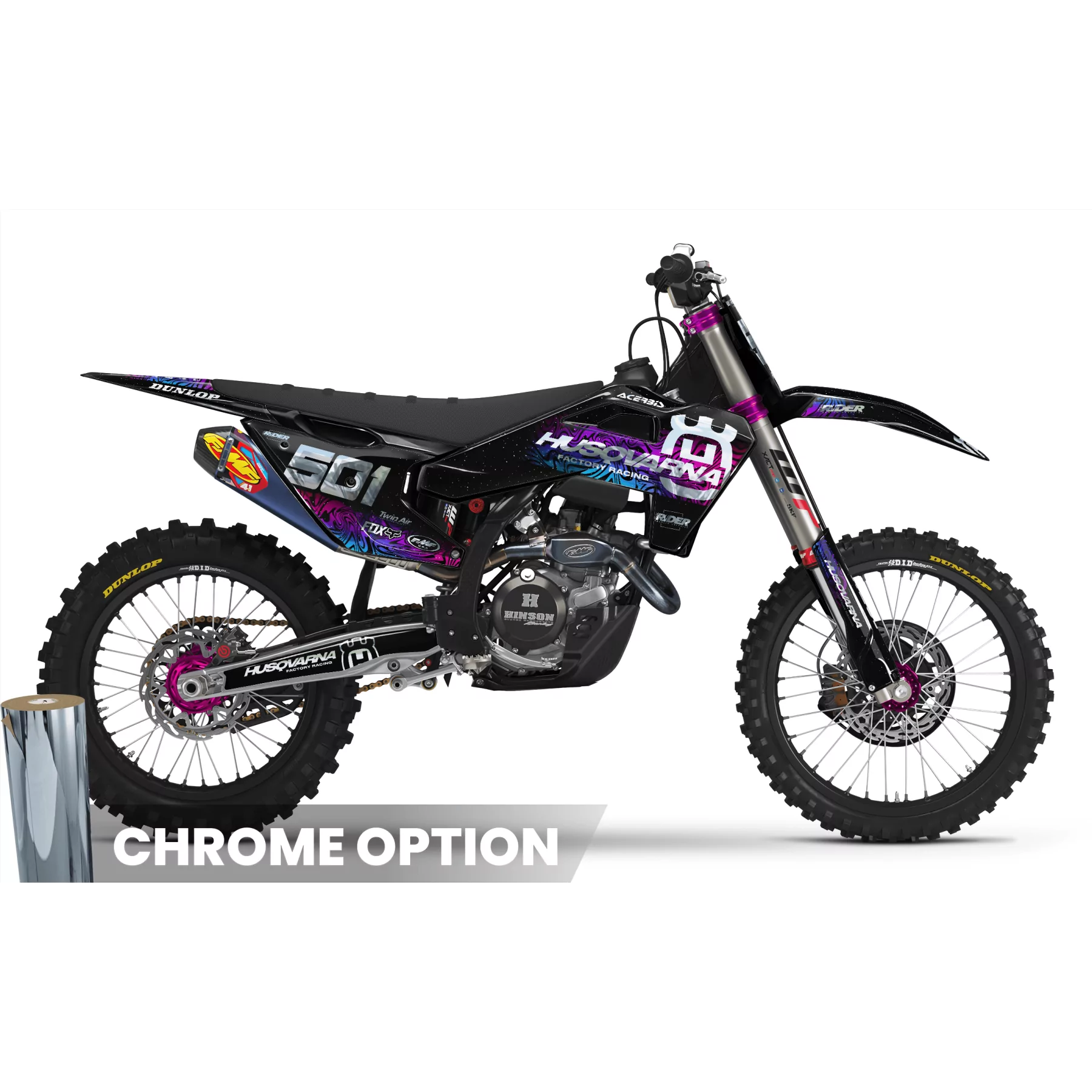 STICKERSET MOTOCROSS HUSQVARNA | Stardust