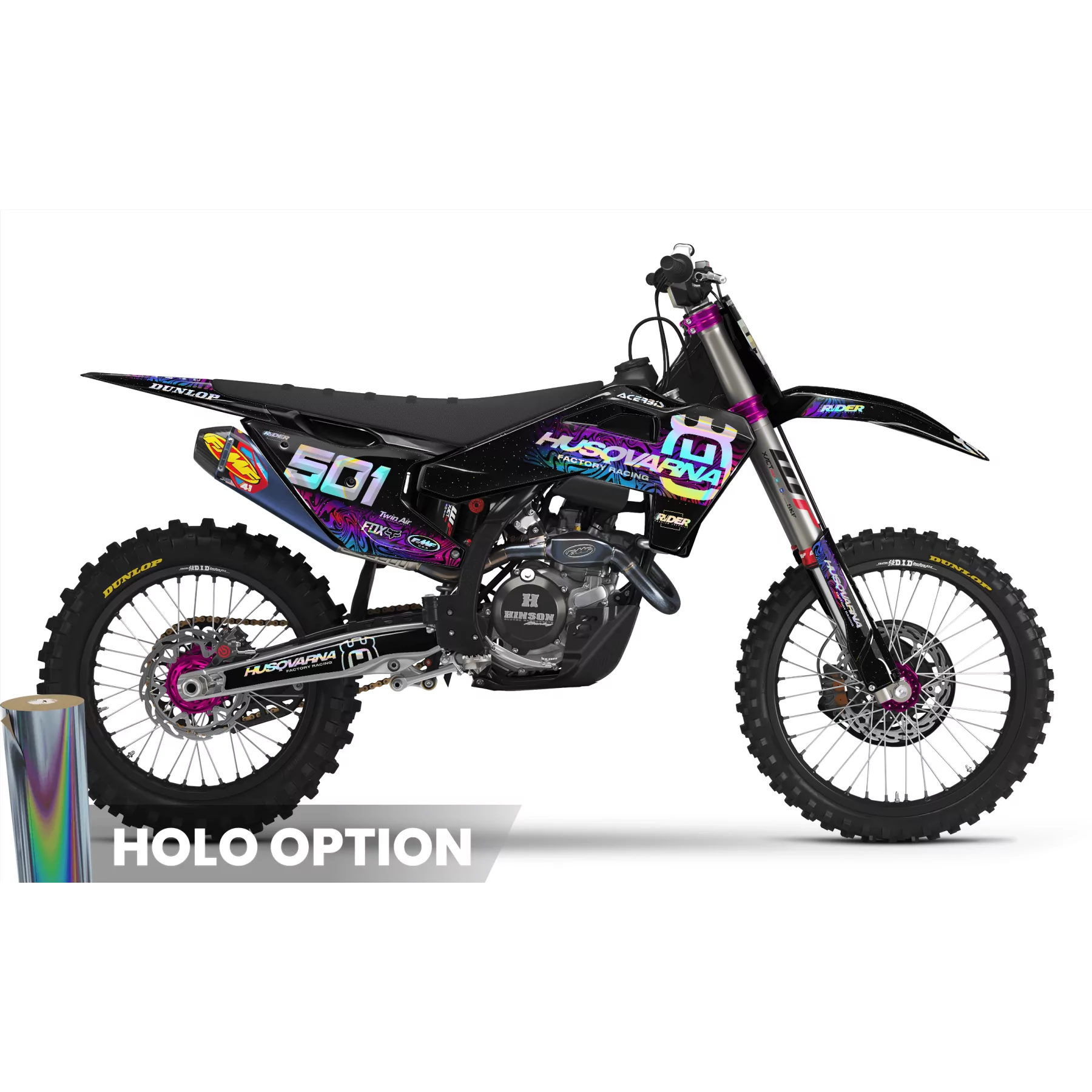 STICKERSET MOTOCROSS HUSQVARNA | Stardust
