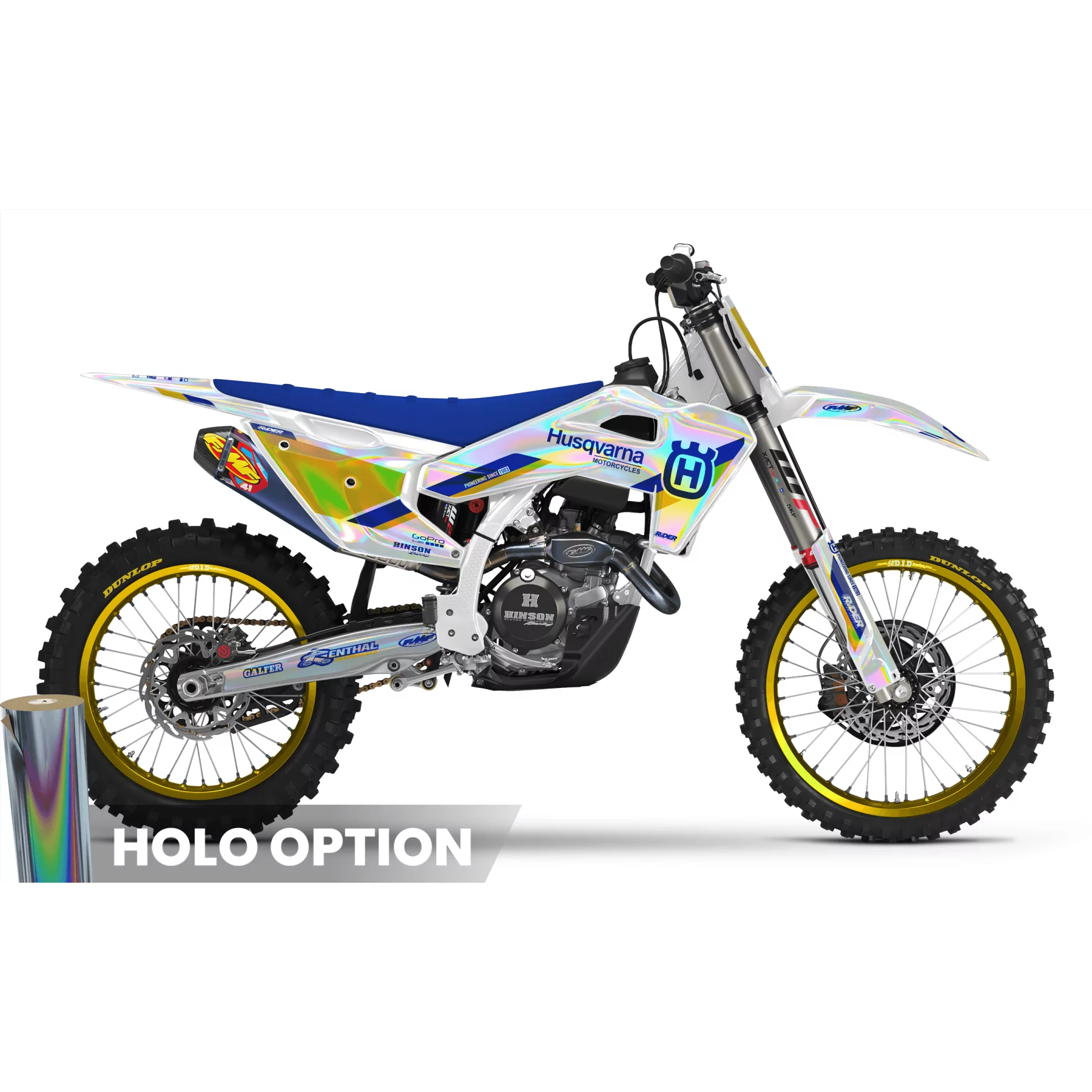 KIT DÉCO MOTOCROSS HUSQVARNA | FC Heritage