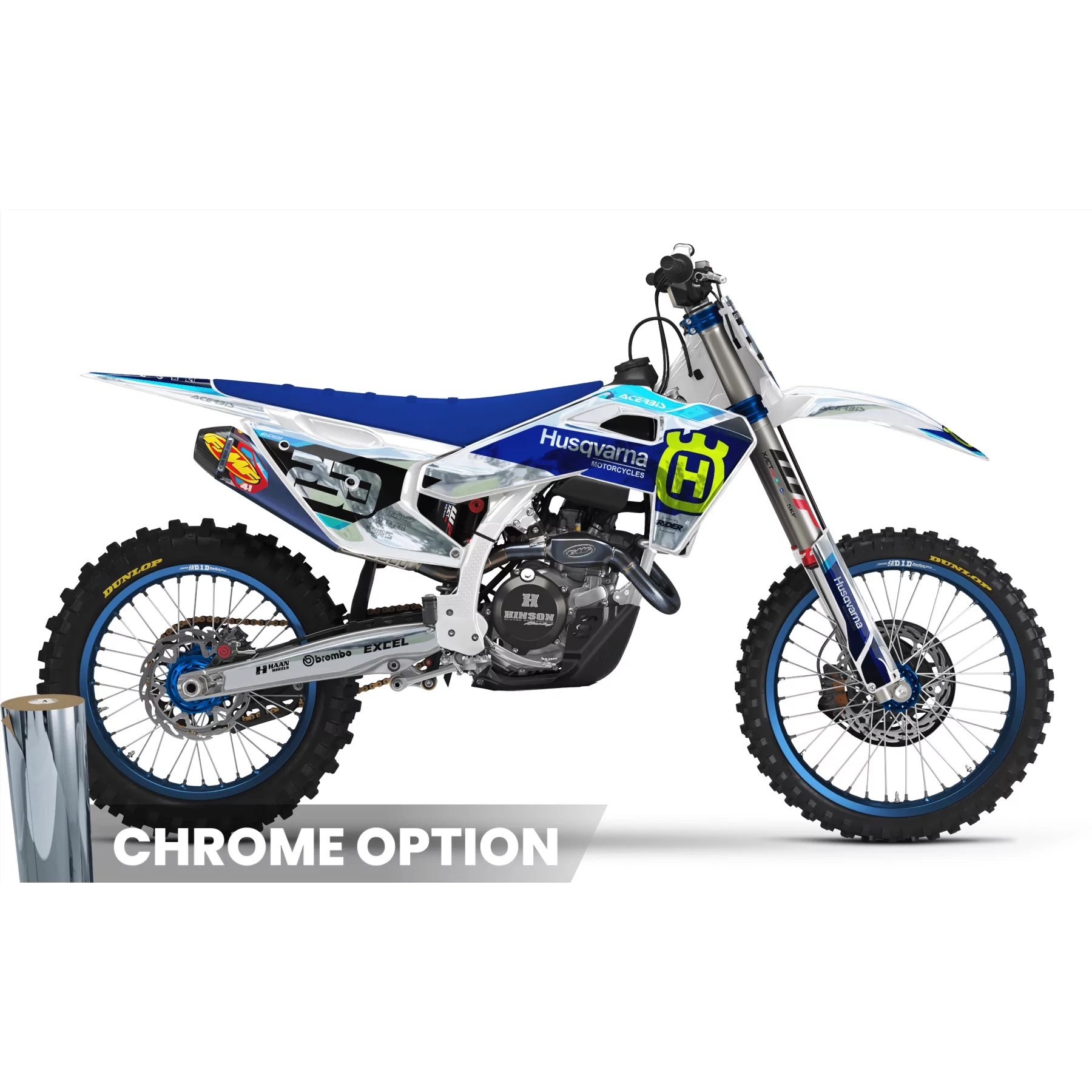 STICKERSET MOTOCROSS HUSQVARNA | Glen helen