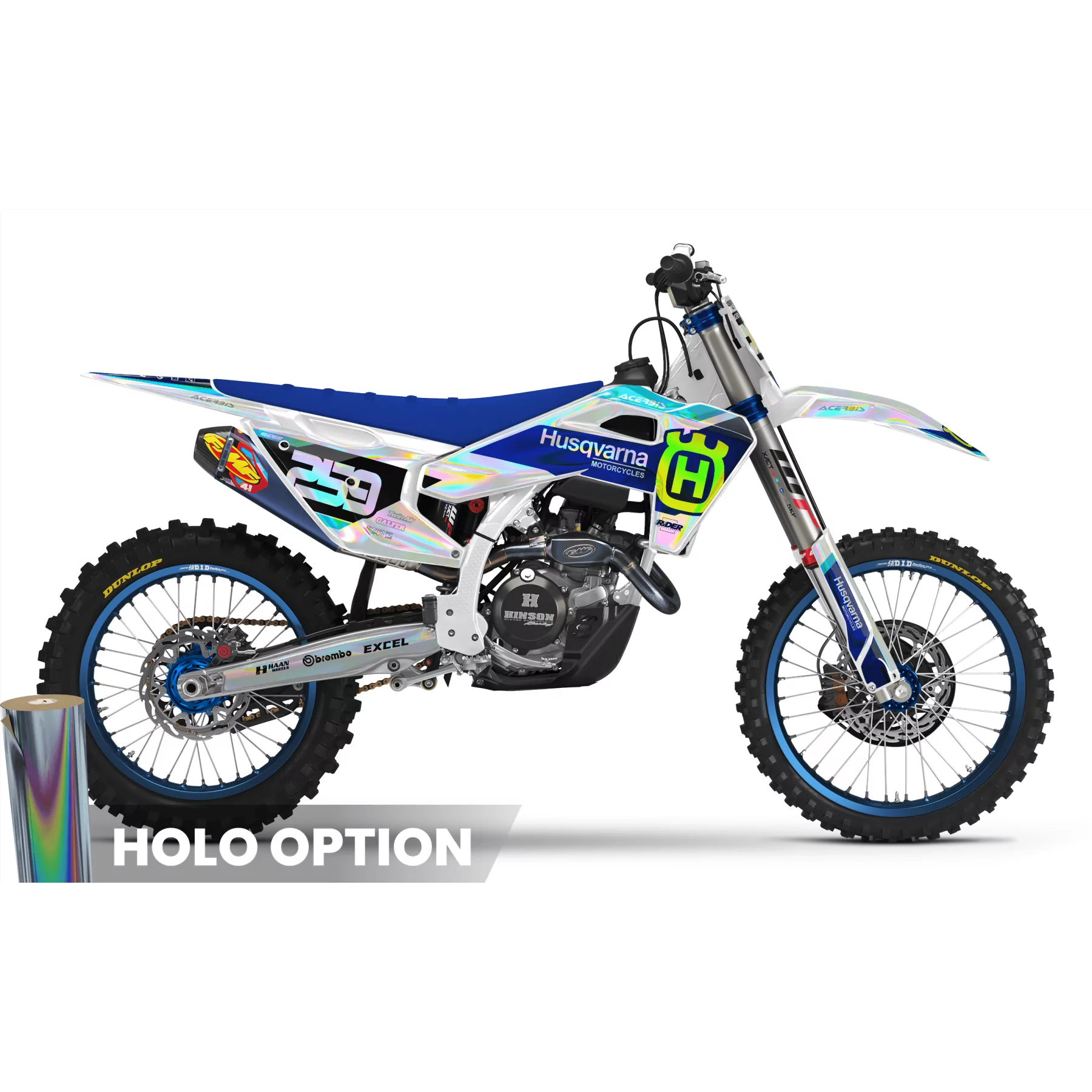 STICKERSET MOTOCROSS HUSQVARNA | Glen helen