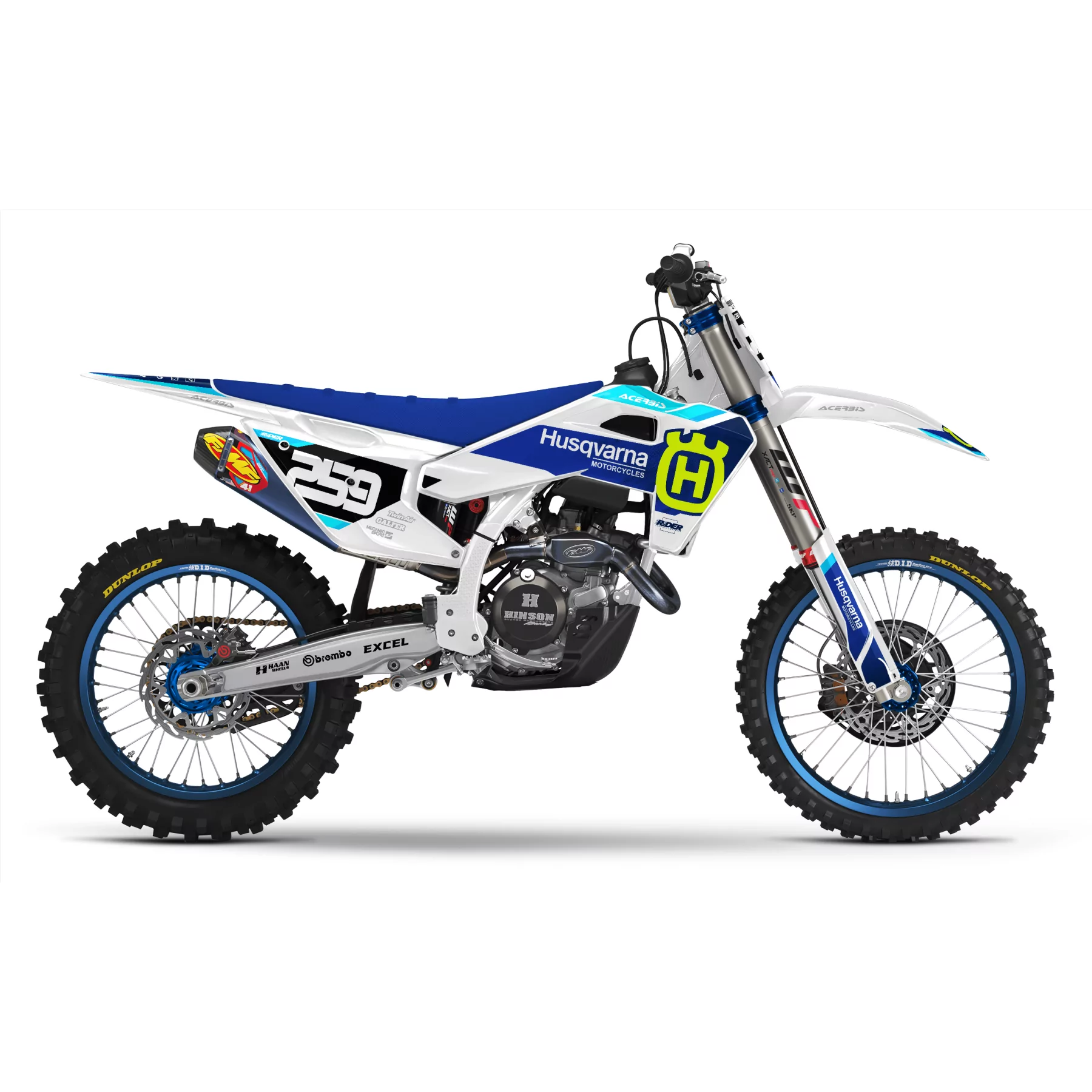 STICKERSET MOTOCROSS HUSQVARNA | Glen helen