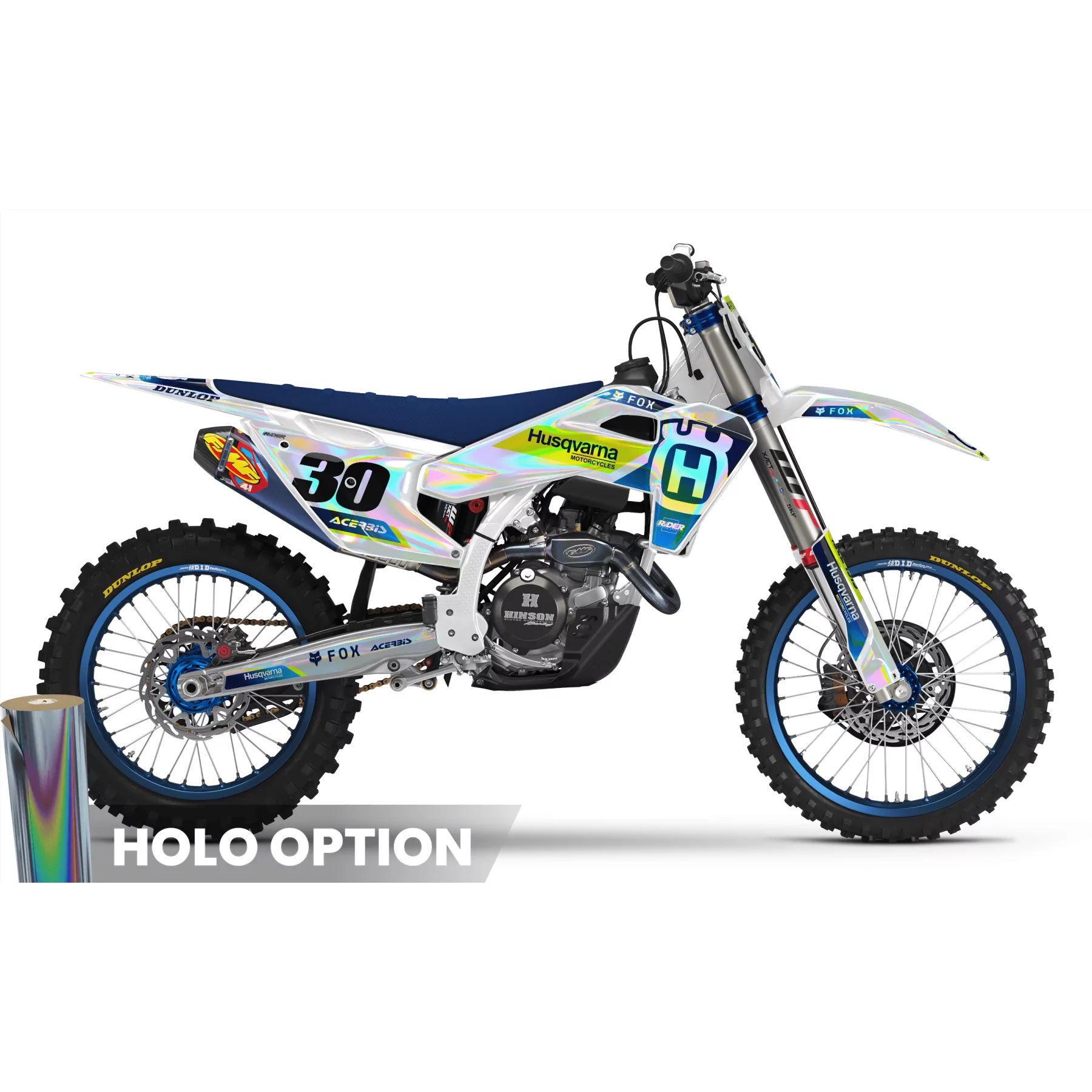 STICKERSET MOTOCROSS HUSQVARNA | Fox raceway