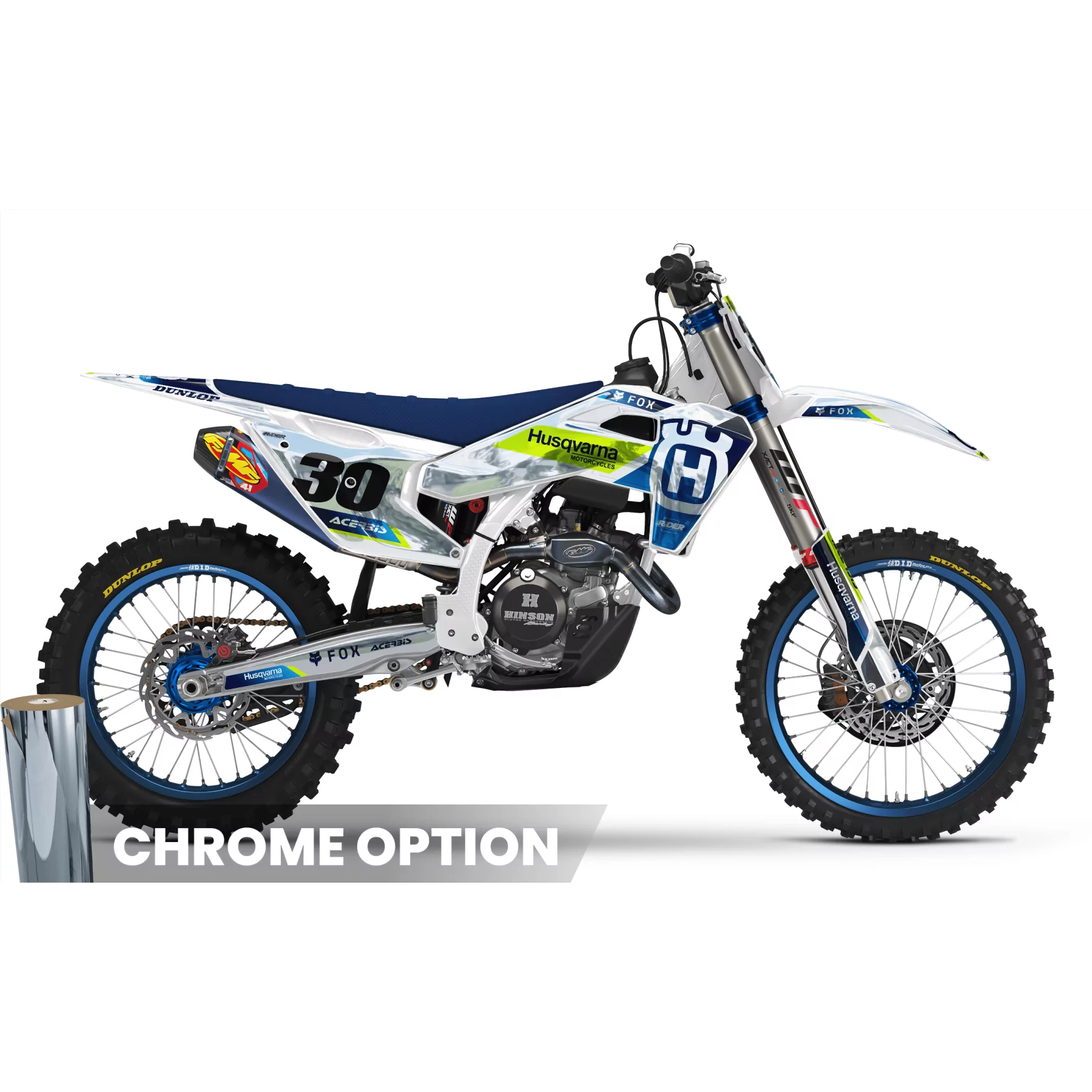 STICKERSET MOTOCROSS HUSQVARNA | Fox raceway