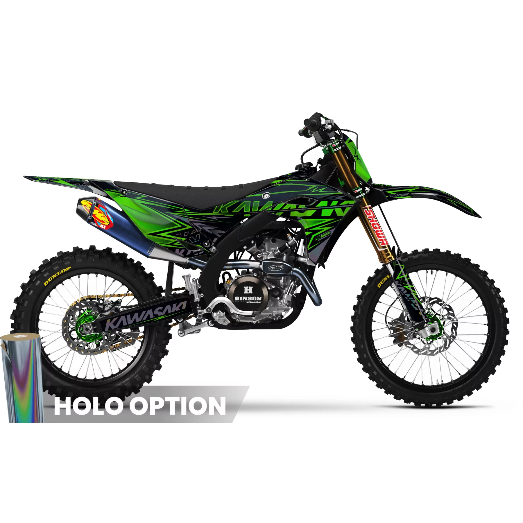 STICKERSET MOTOCROSS KAWASAKI | Southwick