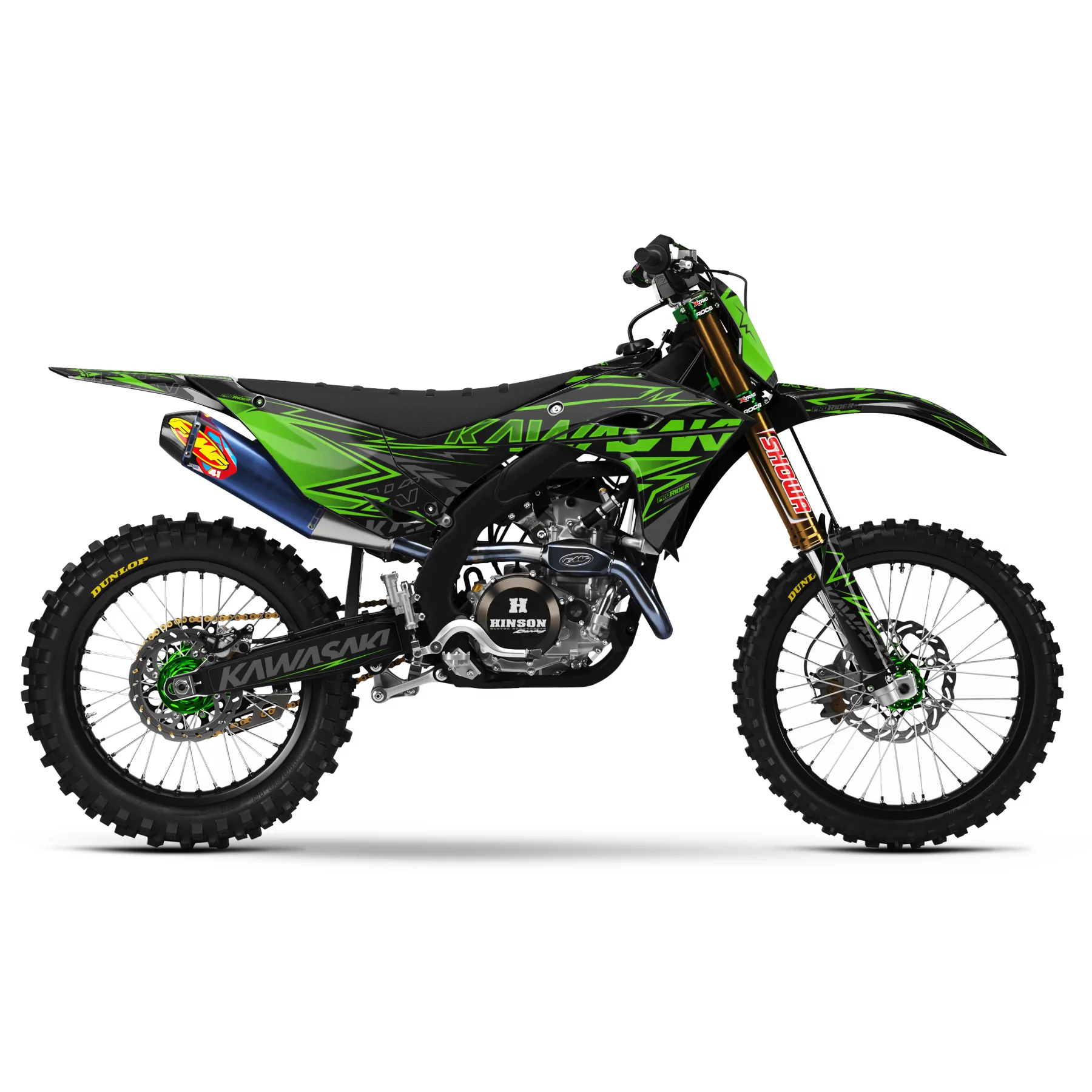 STICKERSET MOTOCROSS KAWASAKI | Southwick