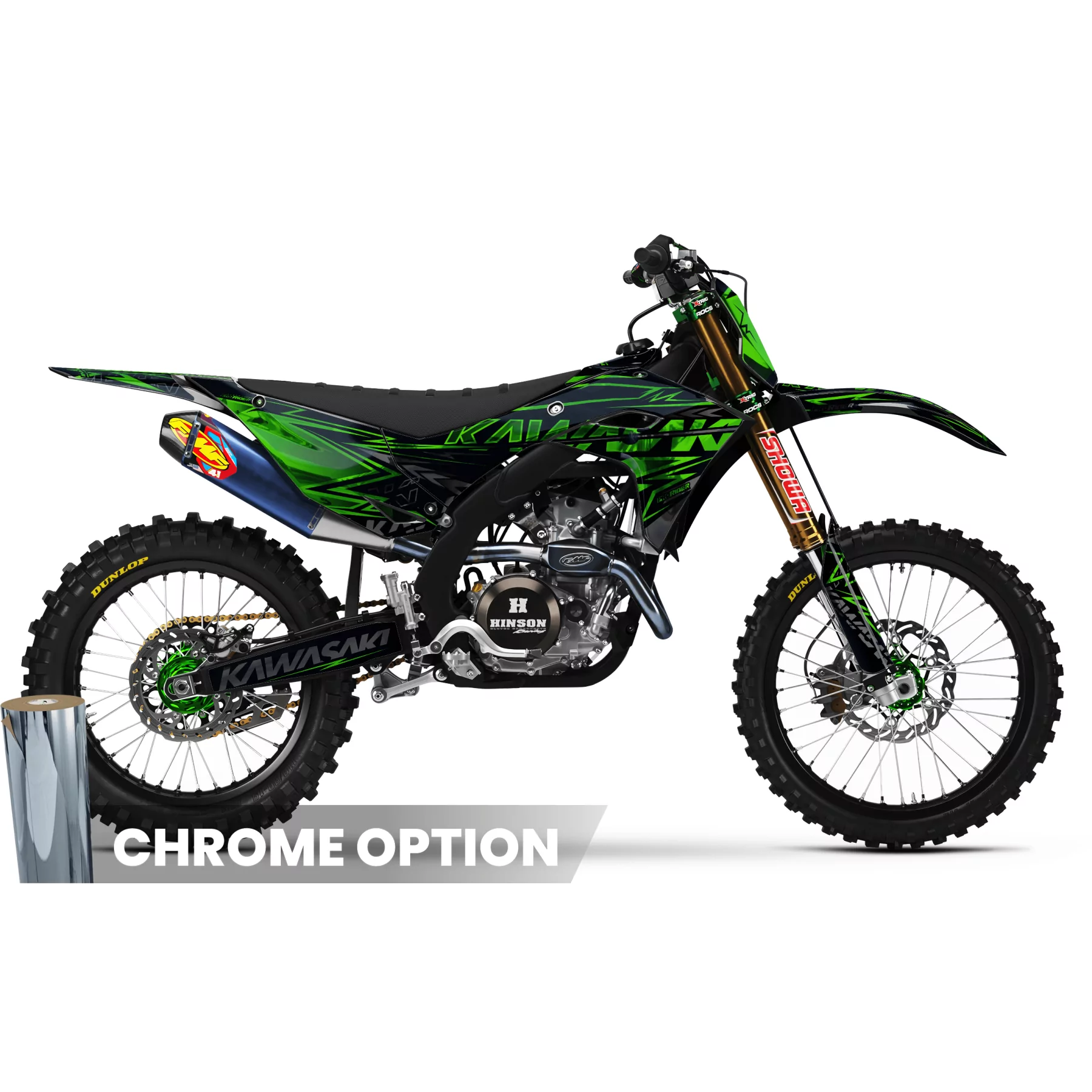 STICKERSET MOTOCROSS KAWASAKI | Southwick