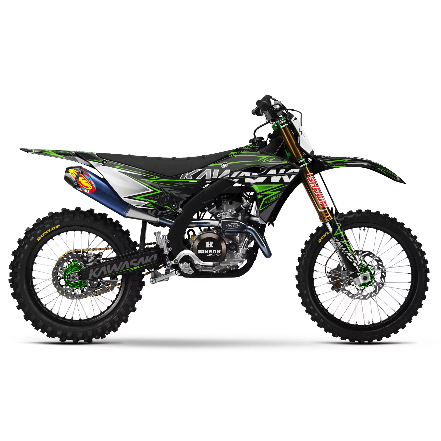 MOTOCROSS-DEKORKIT KAWASAKI | Redbud