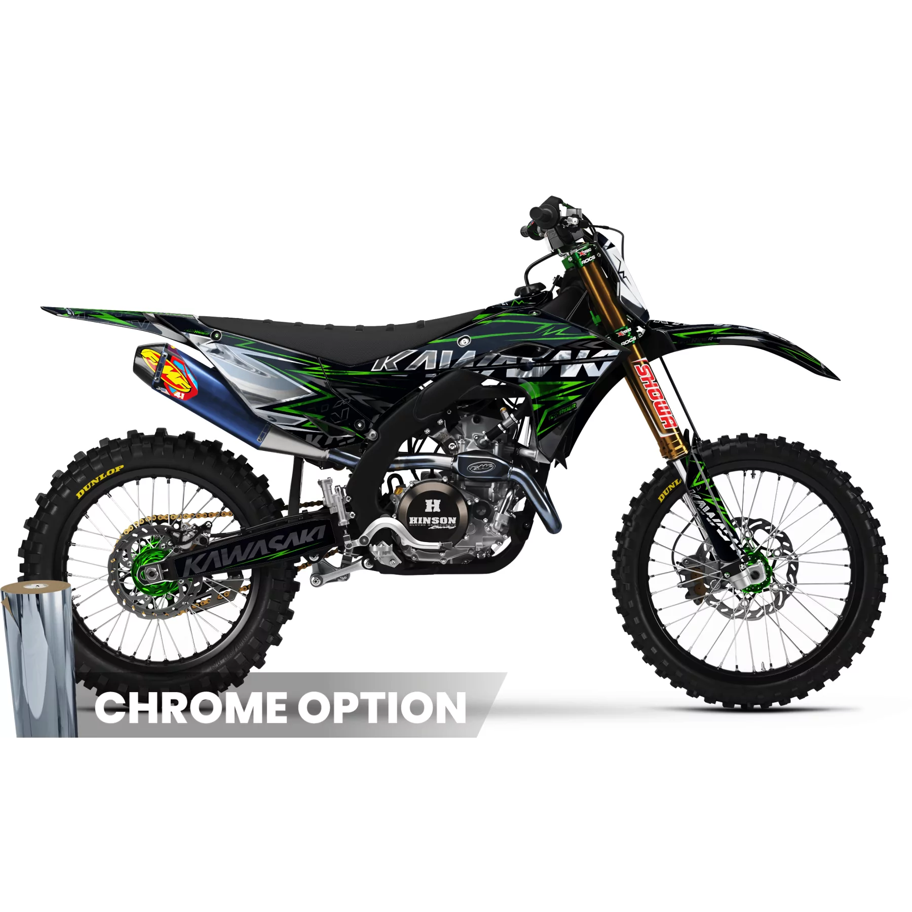 GRAFICHE MOTOCROSS KAWASAKI | Redbud