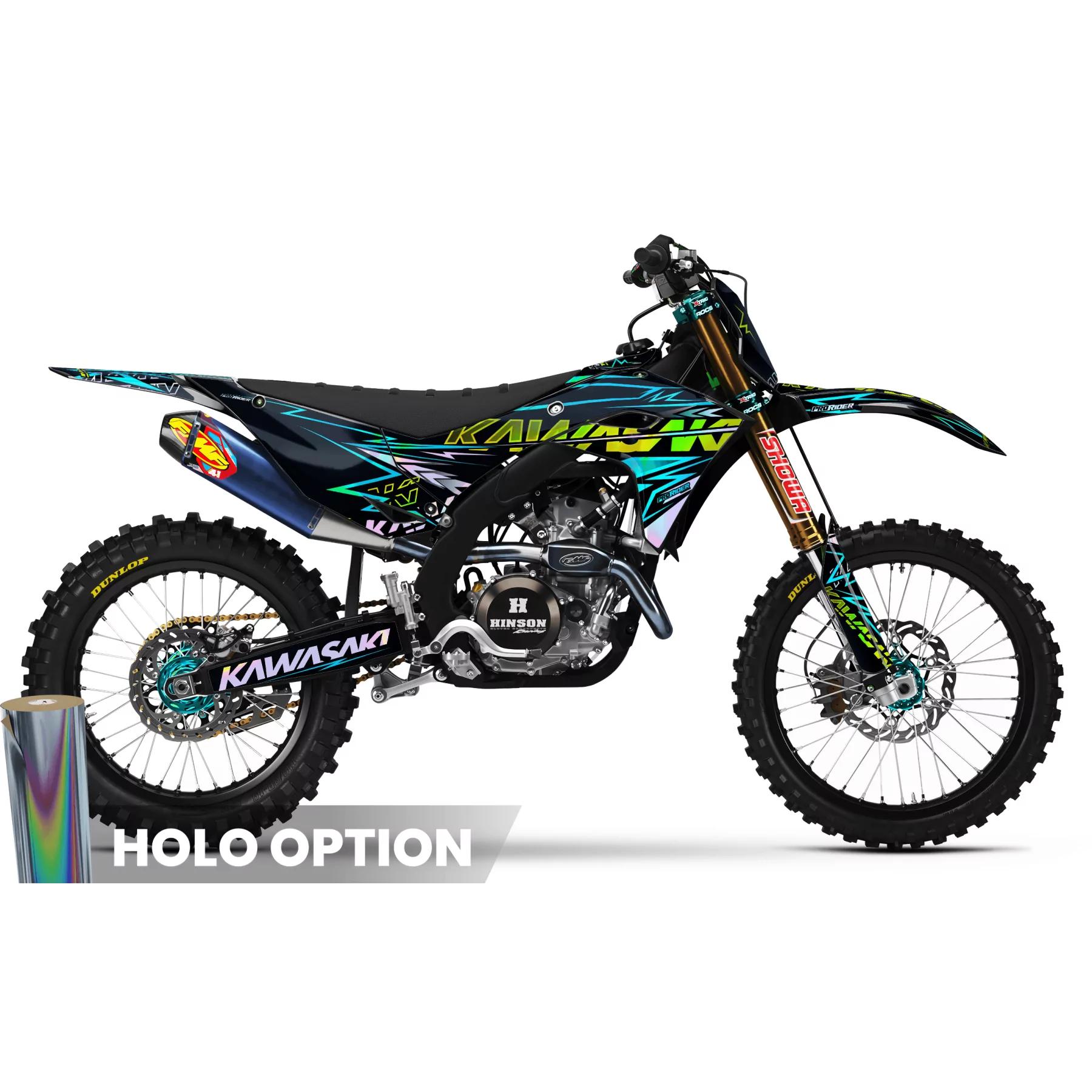 KIT ADHESIVOS MOTOCROSS KAWASAKI | Budds creek