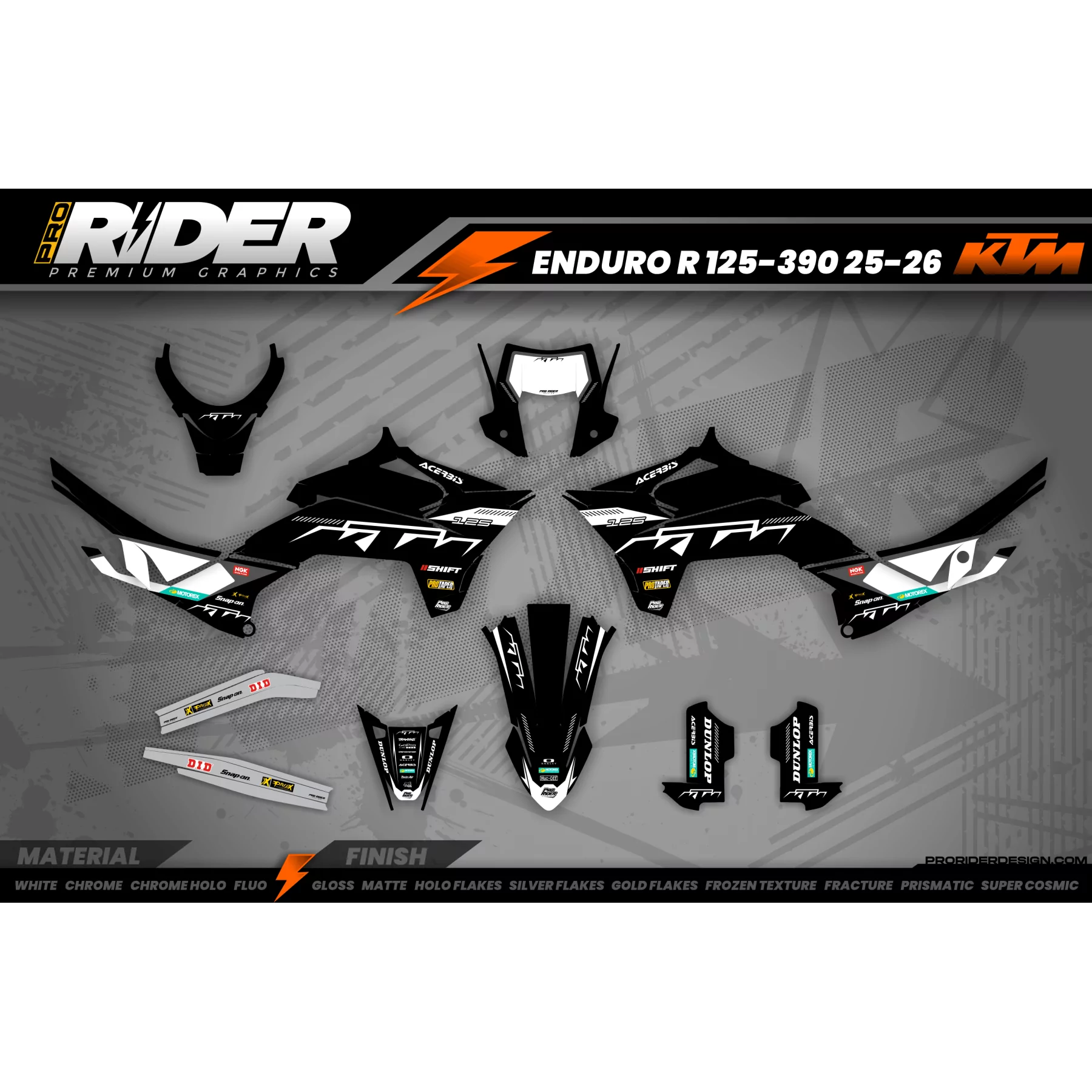 Kit adesivos KTM ADVENTURE | Kopal - Kit adesivos KTM ADVENTURE