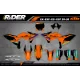 Kit adesivos MOTOCROSS KTM | Matterley basin - Kit adesivos MOTO KTM