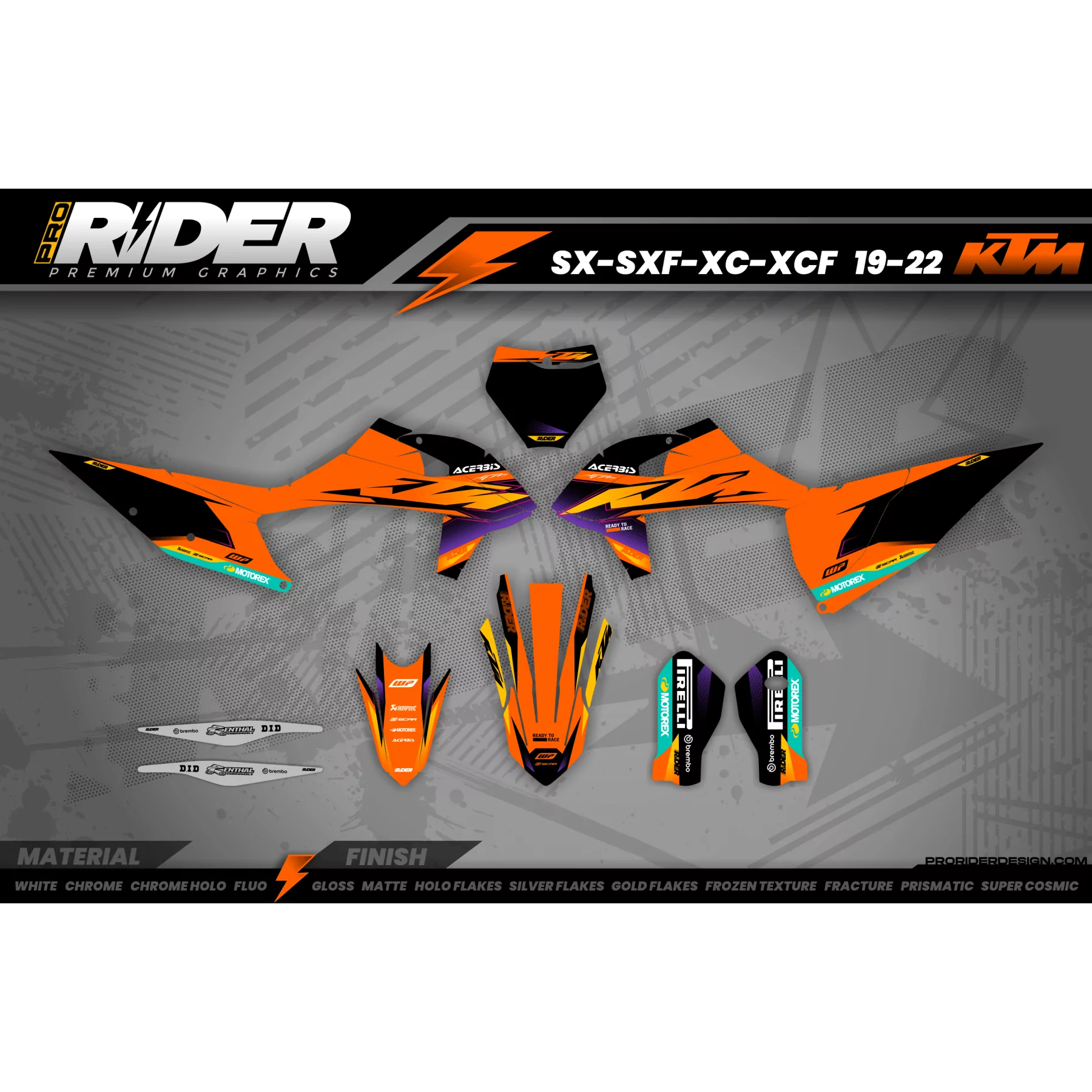 GRAFICHE MOTOCROSS KTM | Matterley basin  - grafiche MOTO KTM