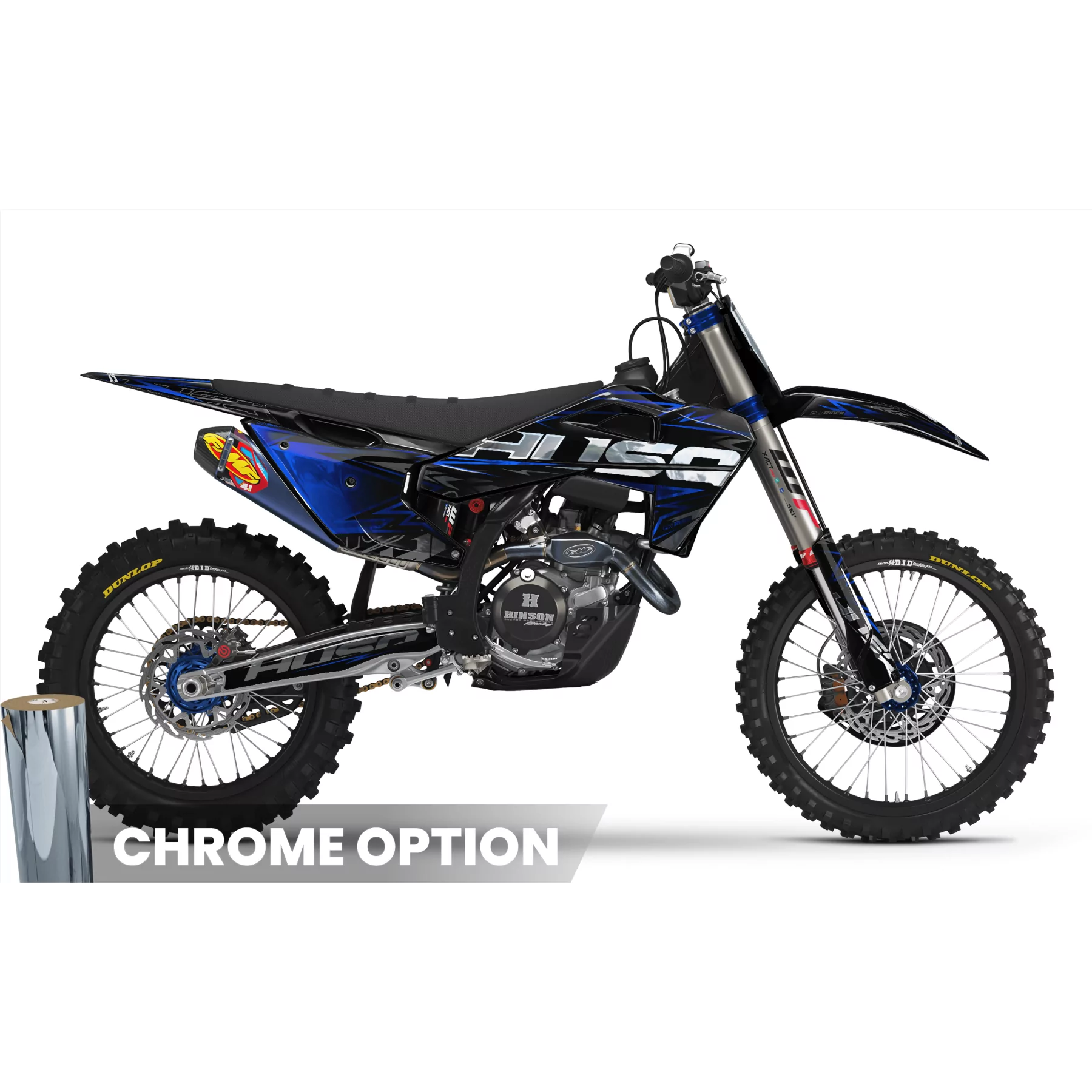 KIT ADHESIVOS MOTOCROSS HUSQVARNA | Unadilla