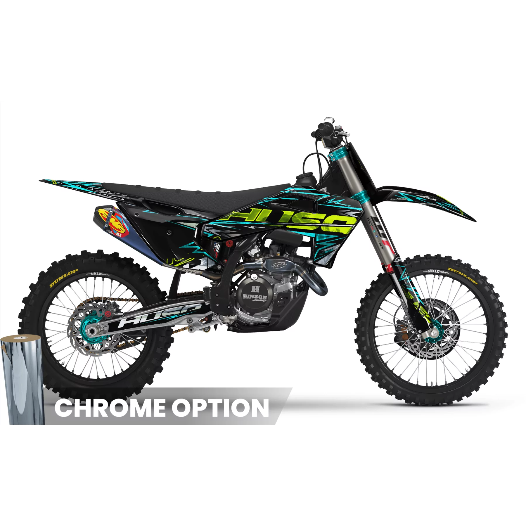 KIT ADHESIVOS MOTOCROSS HUSQVARNA | Brou