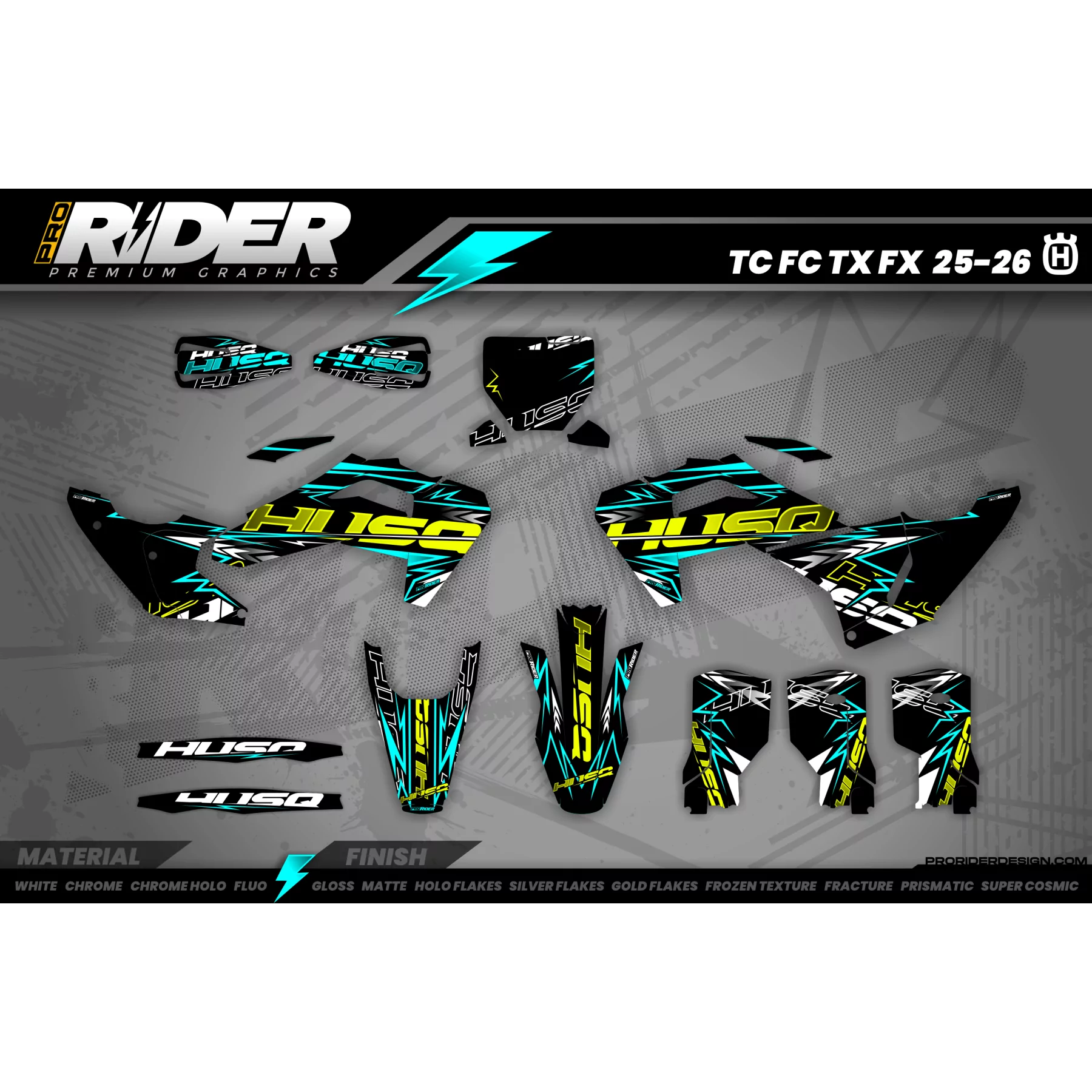 GRAFICHE MOTOCROSS HUSQVARNA | Brou