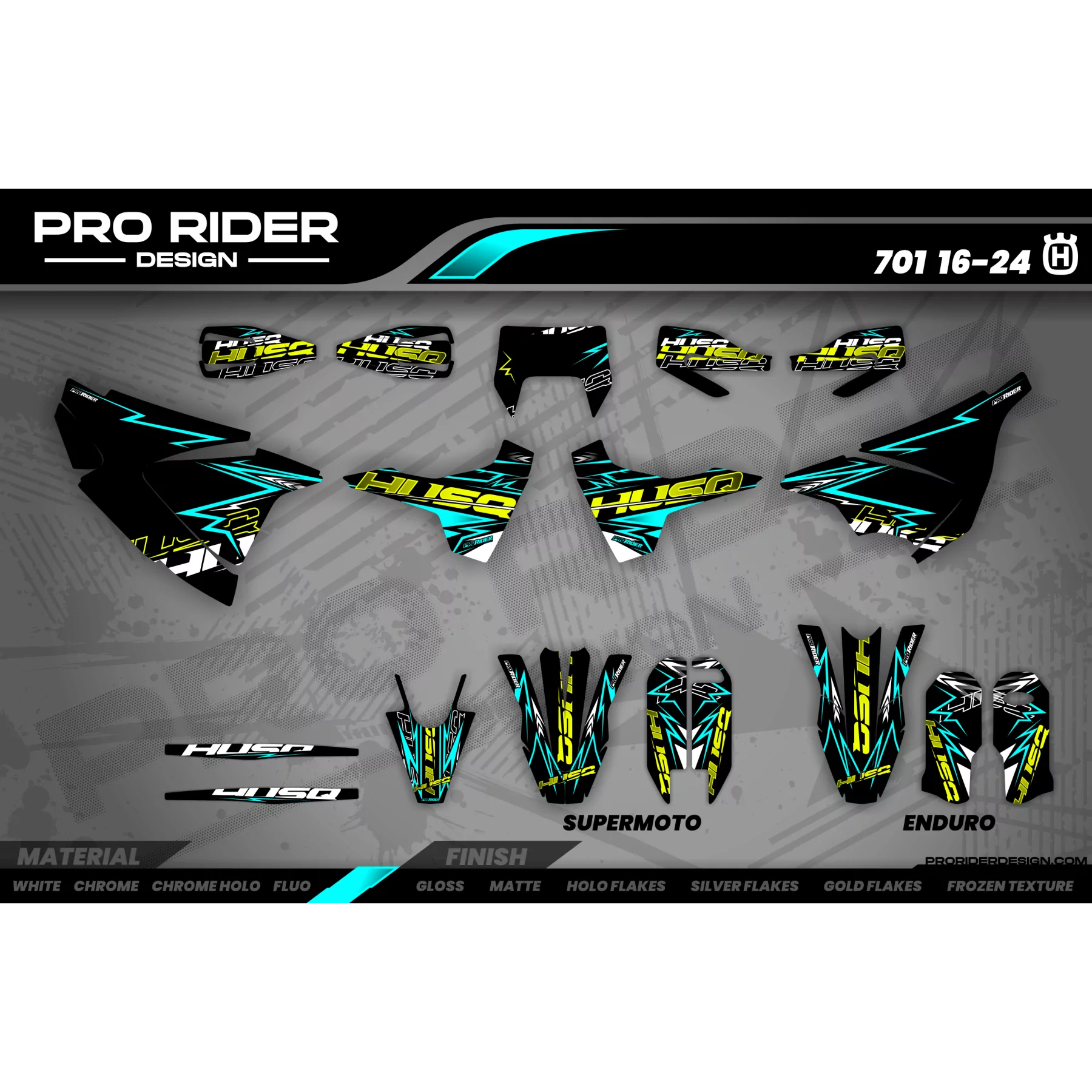 GRAFICHE MOTOCROSS HUSQVARNA | Brou