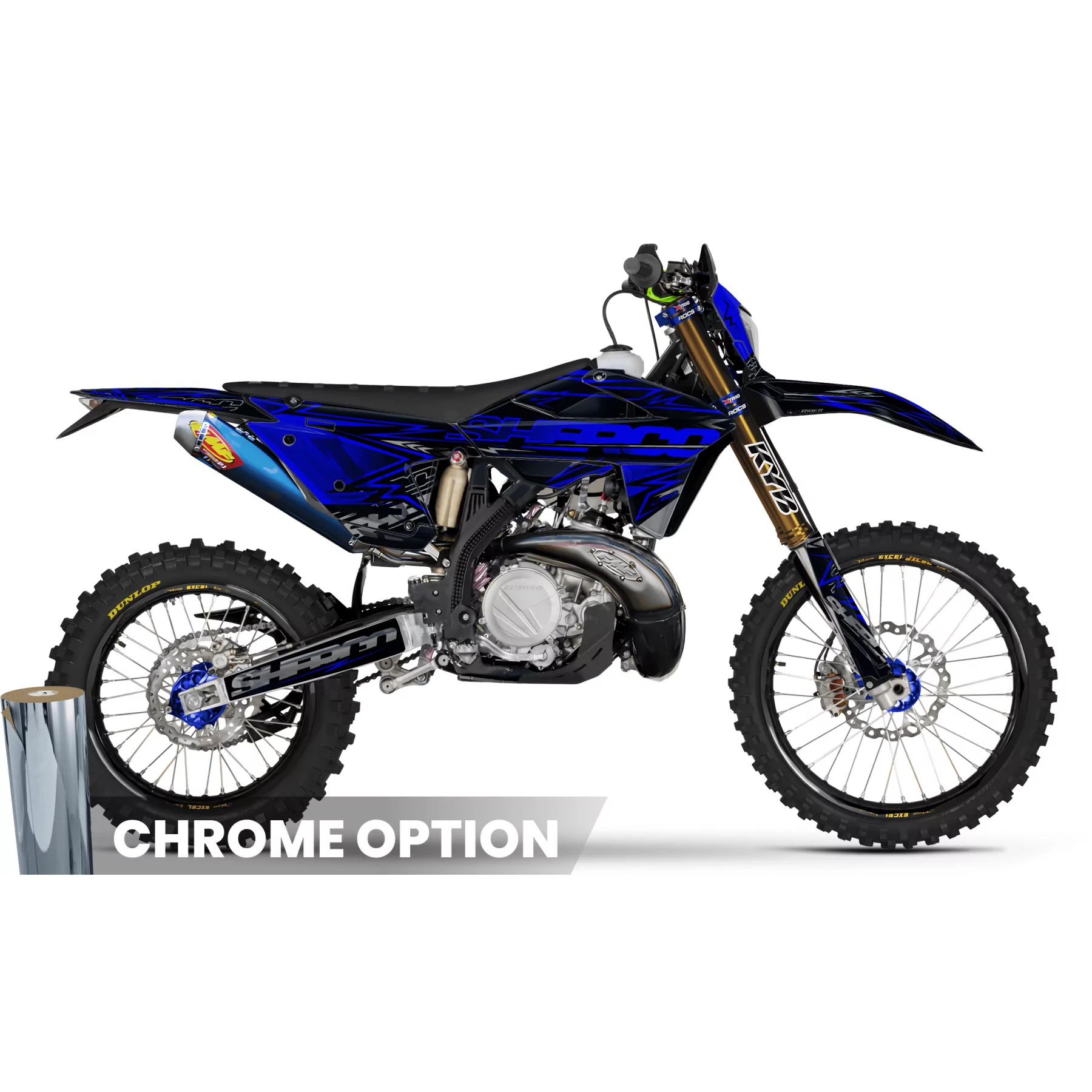STICKERSET MOTORCROSS SHERCO I Ironman raceway