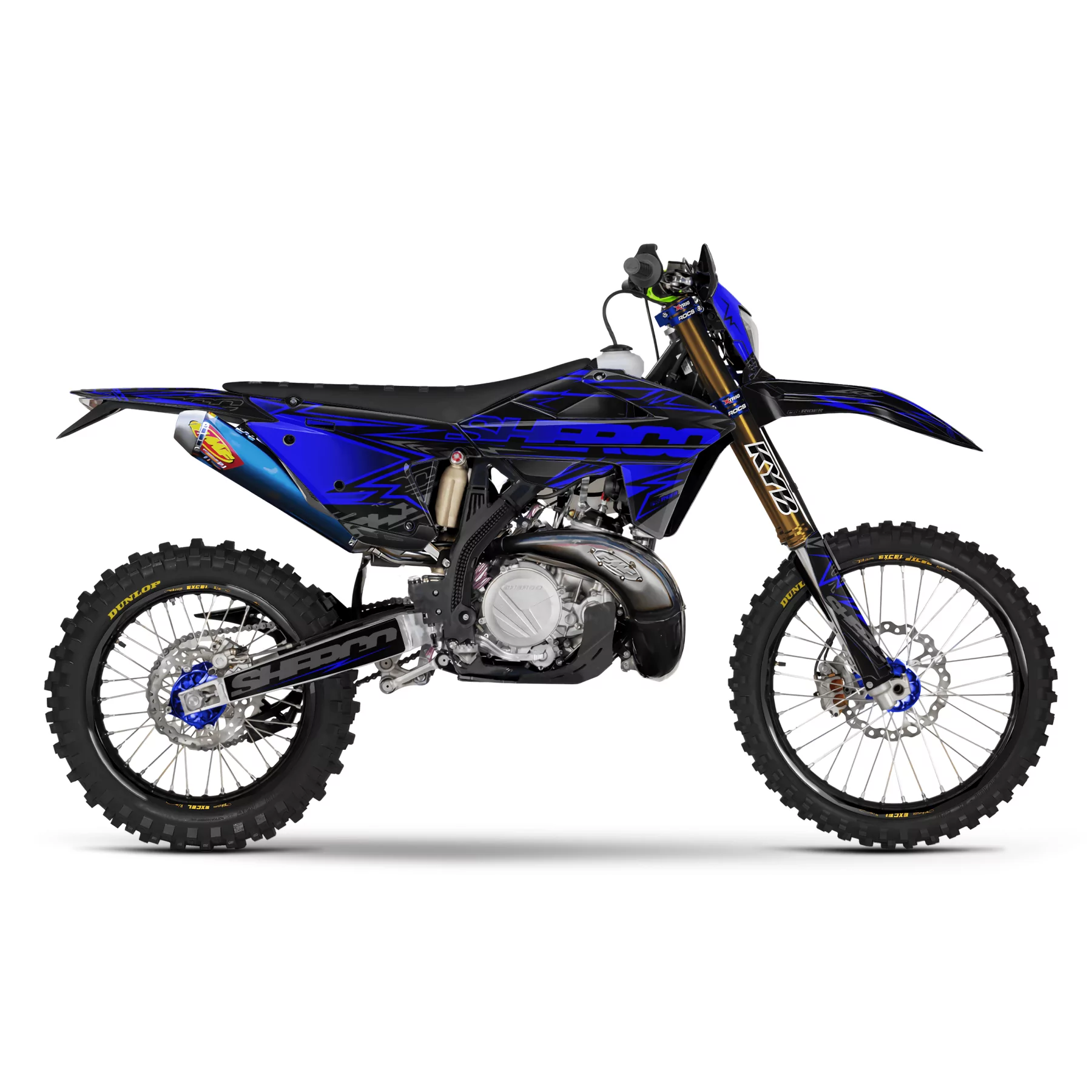 STICKERSET MOTOCROSS SHERCO I Ironman raceway