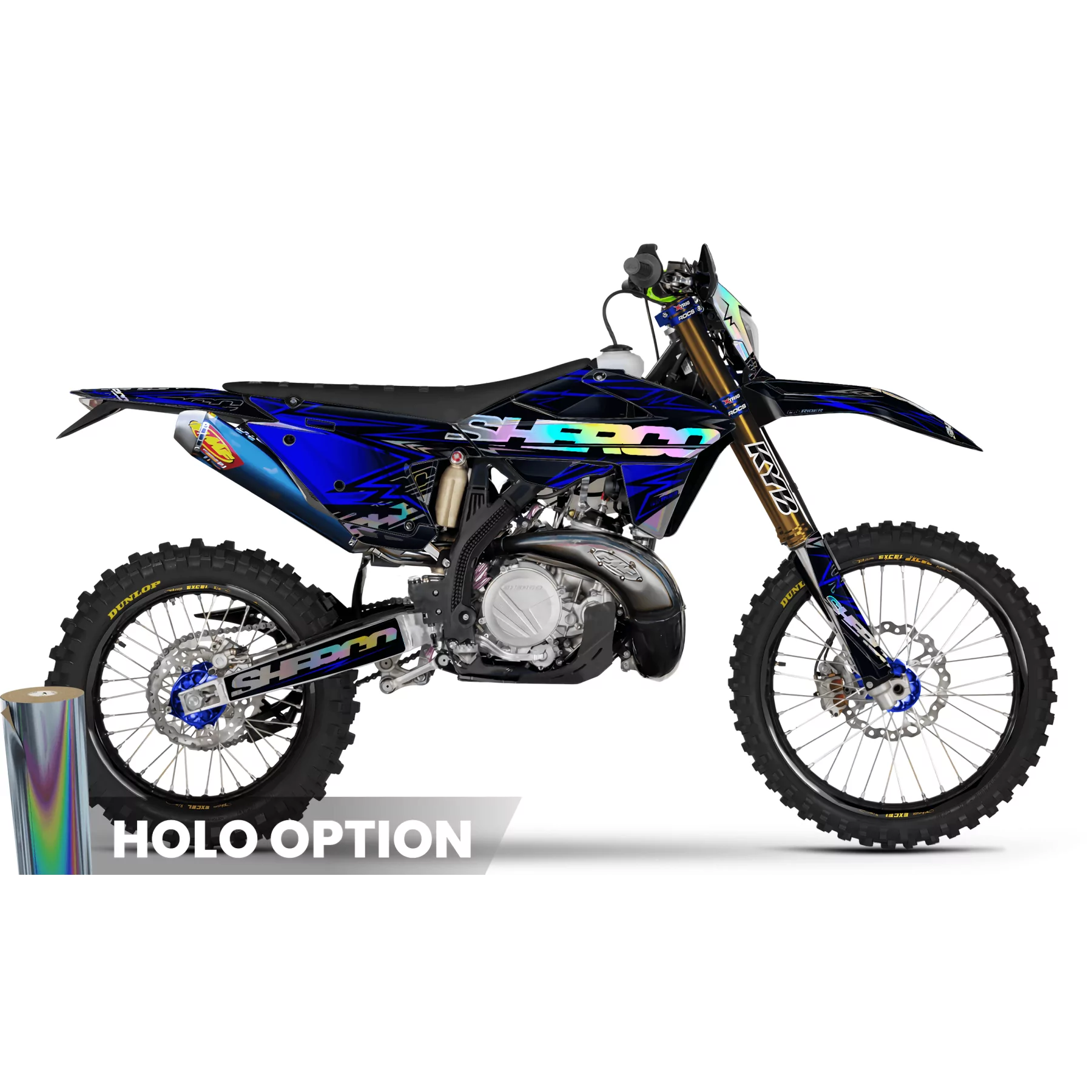 STICKERSET MOTORCROSS SHERCO I Steel city