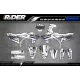 KIT DECO Motocross YAMAHA VERTEX BLANC - KIT DECO MOTOCROSS YAMAHA ...