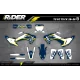Kit adhesivos Motocross PERSO HUSQVARNA KRONO  - Kit adhesivos HUSQVARNA MOTOCROSS / ENDURO