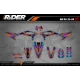 Kit adhesivos BETA RR 50cc - SKULL TREES  - Beta 50cc