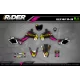 STICKERSET MOTOCROSS PERSO ROCKSTAR Limited Edition roze (ref:prda19f) - Stickerset MOTOCROSS ENDURO